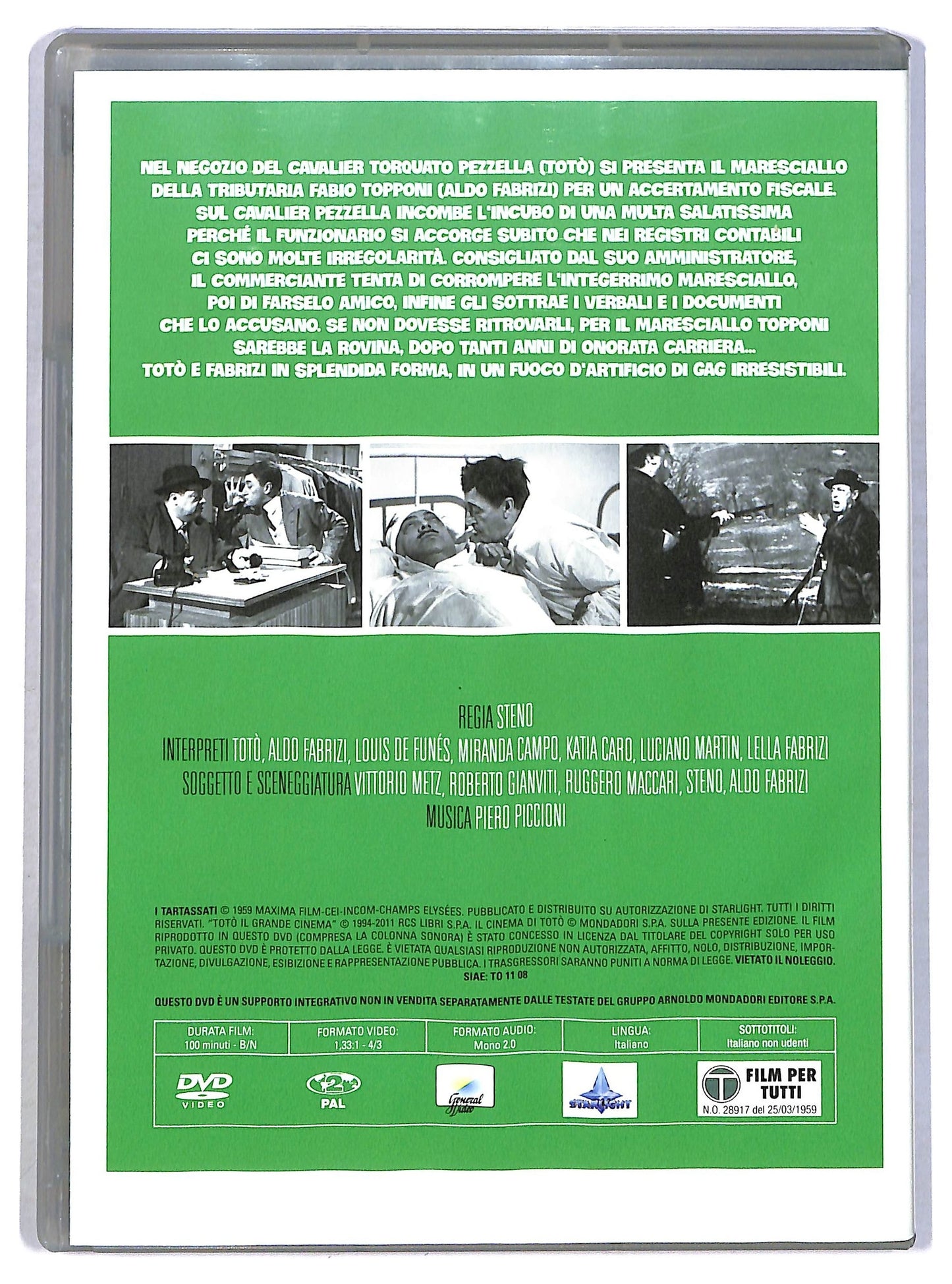 EBOND I Tartassati EDITORIALE DVD D793805