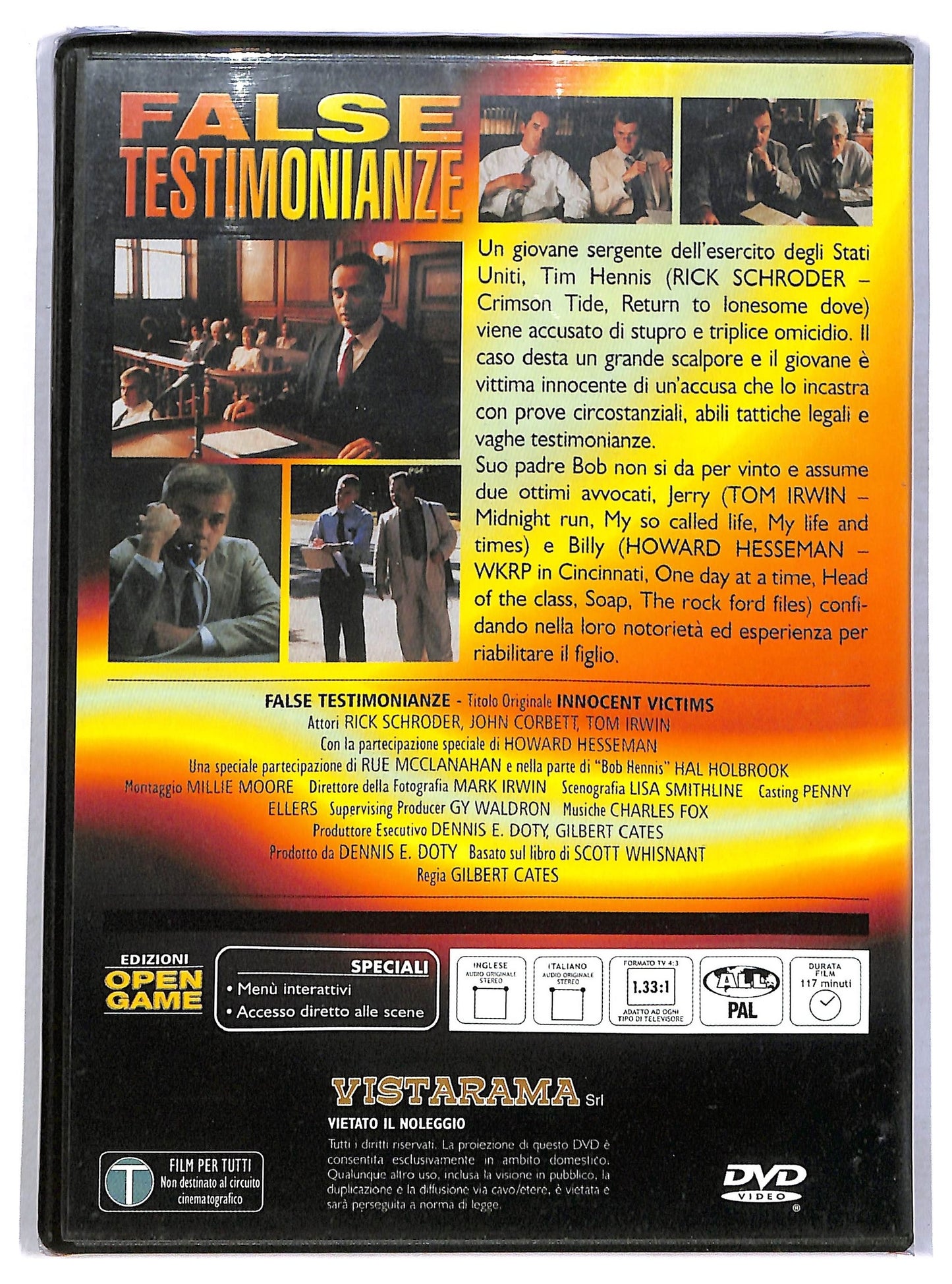 EBOND False Testimonianze EDITORIALE DVD D793843