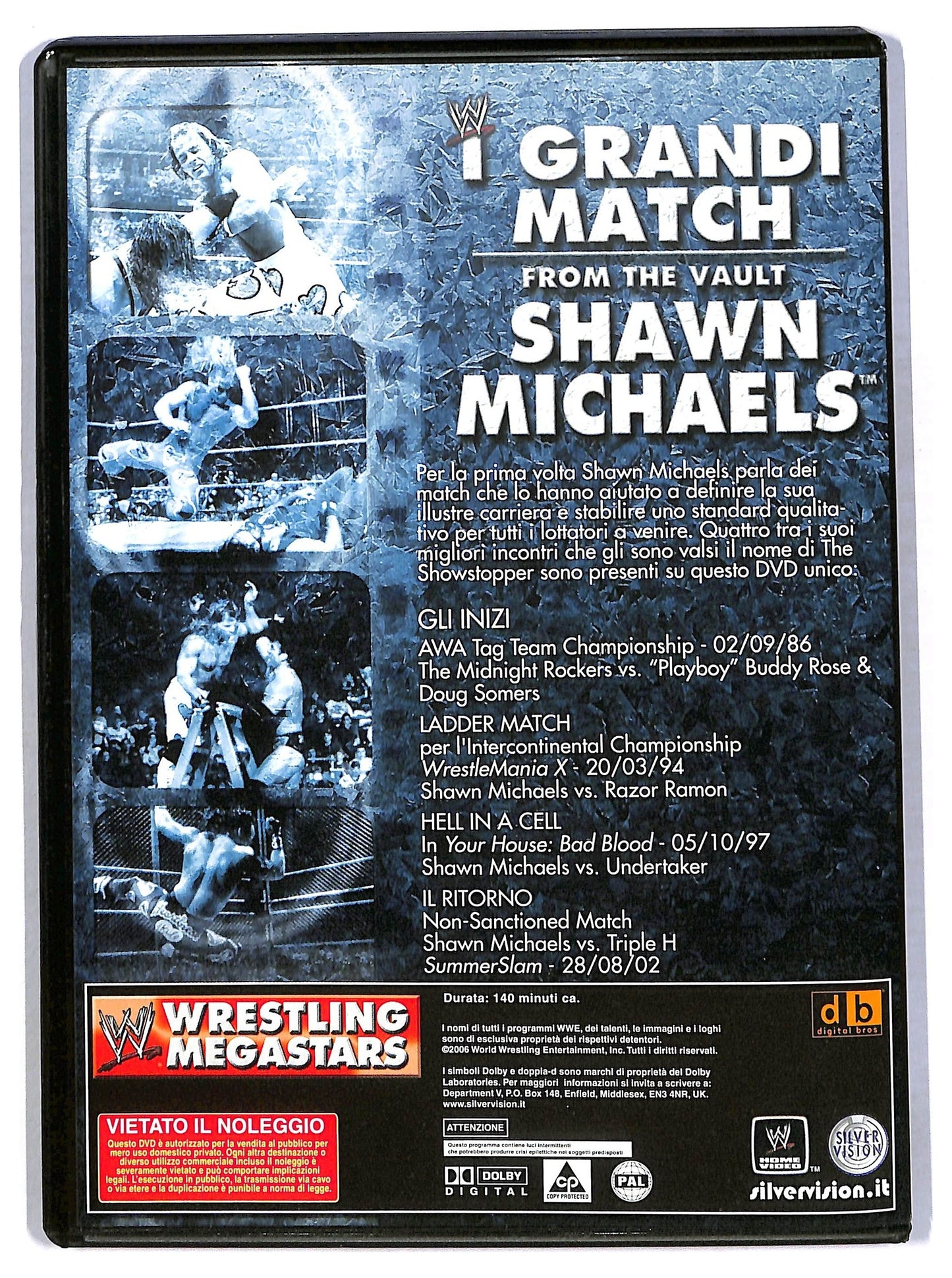 EBOND Wrestling Megastars - Shawn Michaels 7 EDITORIALE DVD D793858