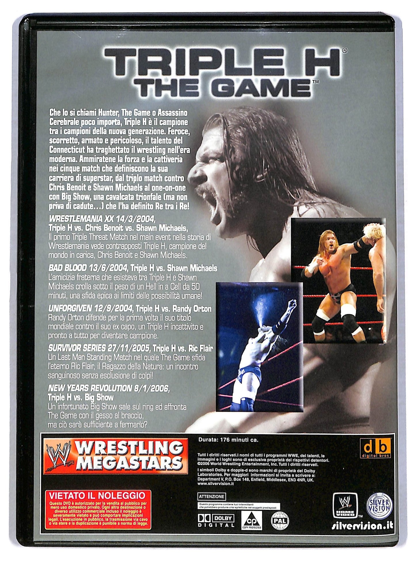 EBOND Wrestling Megastars - Triple H The Game N°11 EDITORIALE DVD D793901