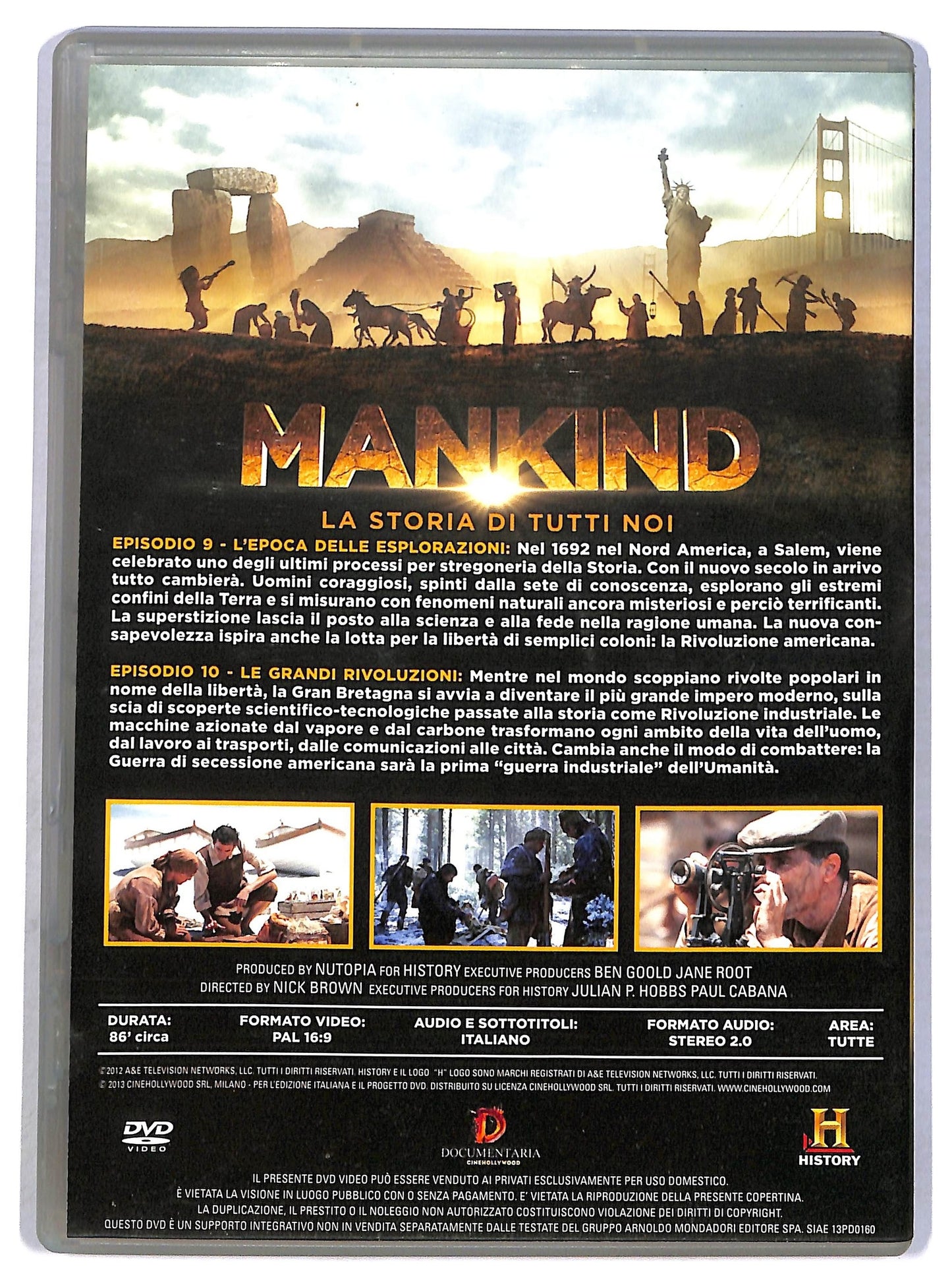 EBOND Mankind: la storia di tutti noi - Volume 5 EDITORIALE DVD D793904