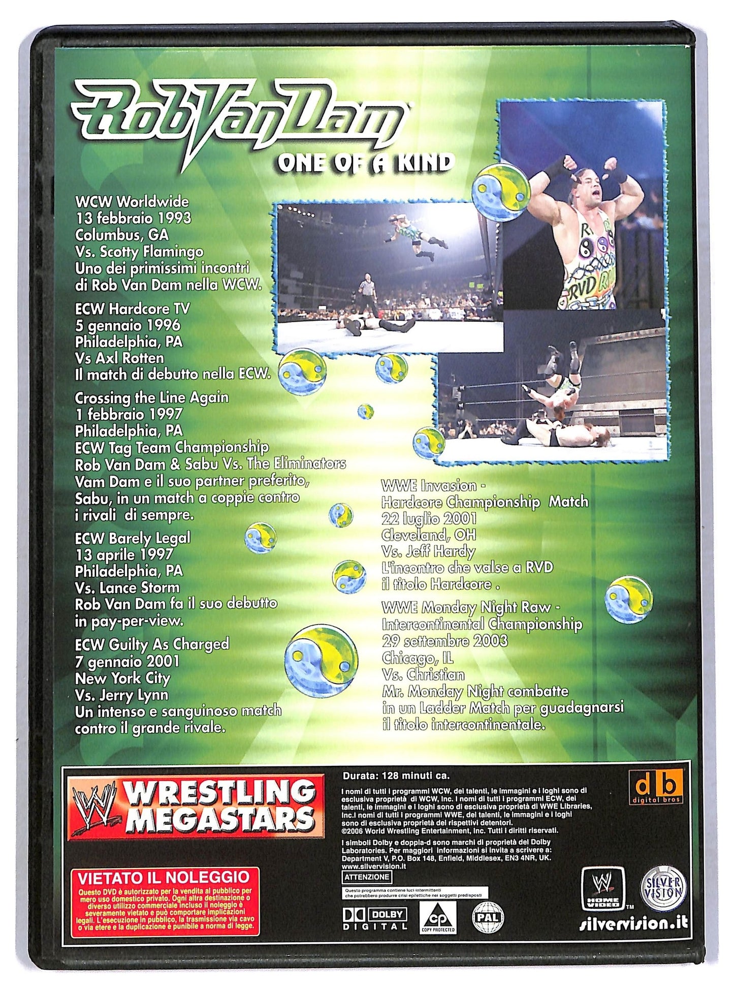 EBOND Wrestling Megastars - RobVanDam EDITORIALE DVD D793906