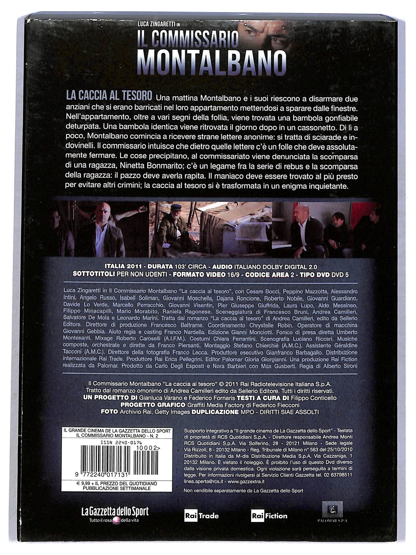 EBOND Il commissario Montalbano 02 - La caccia al tesoro EDITORIALE DVD D793924
