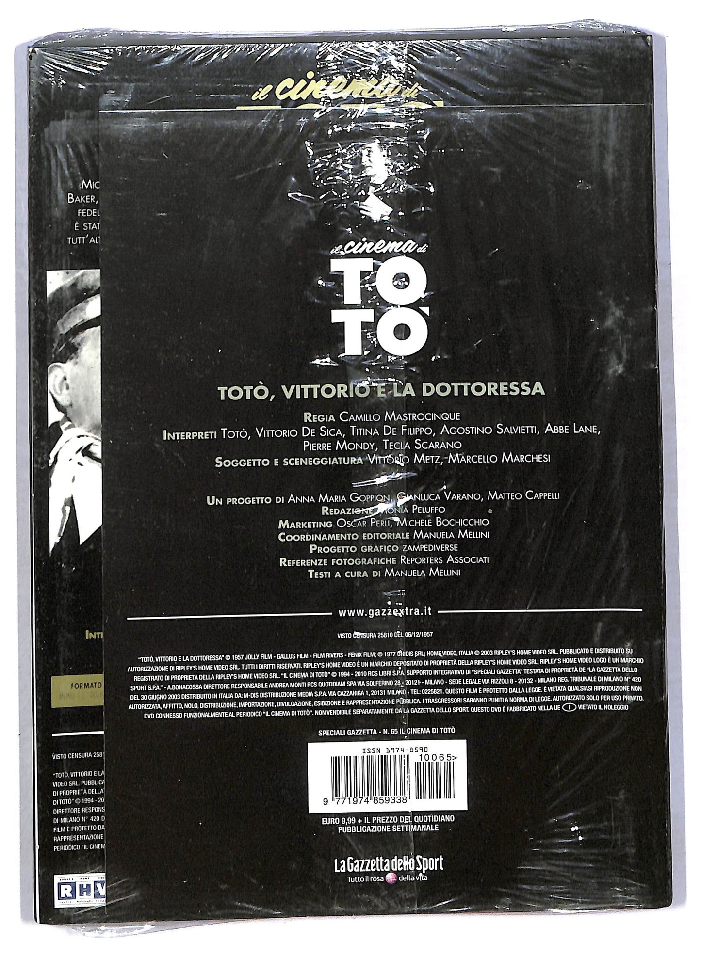 EBOND Toto,Vittorio e la Dottoressa EDITORIALE DVD D793955