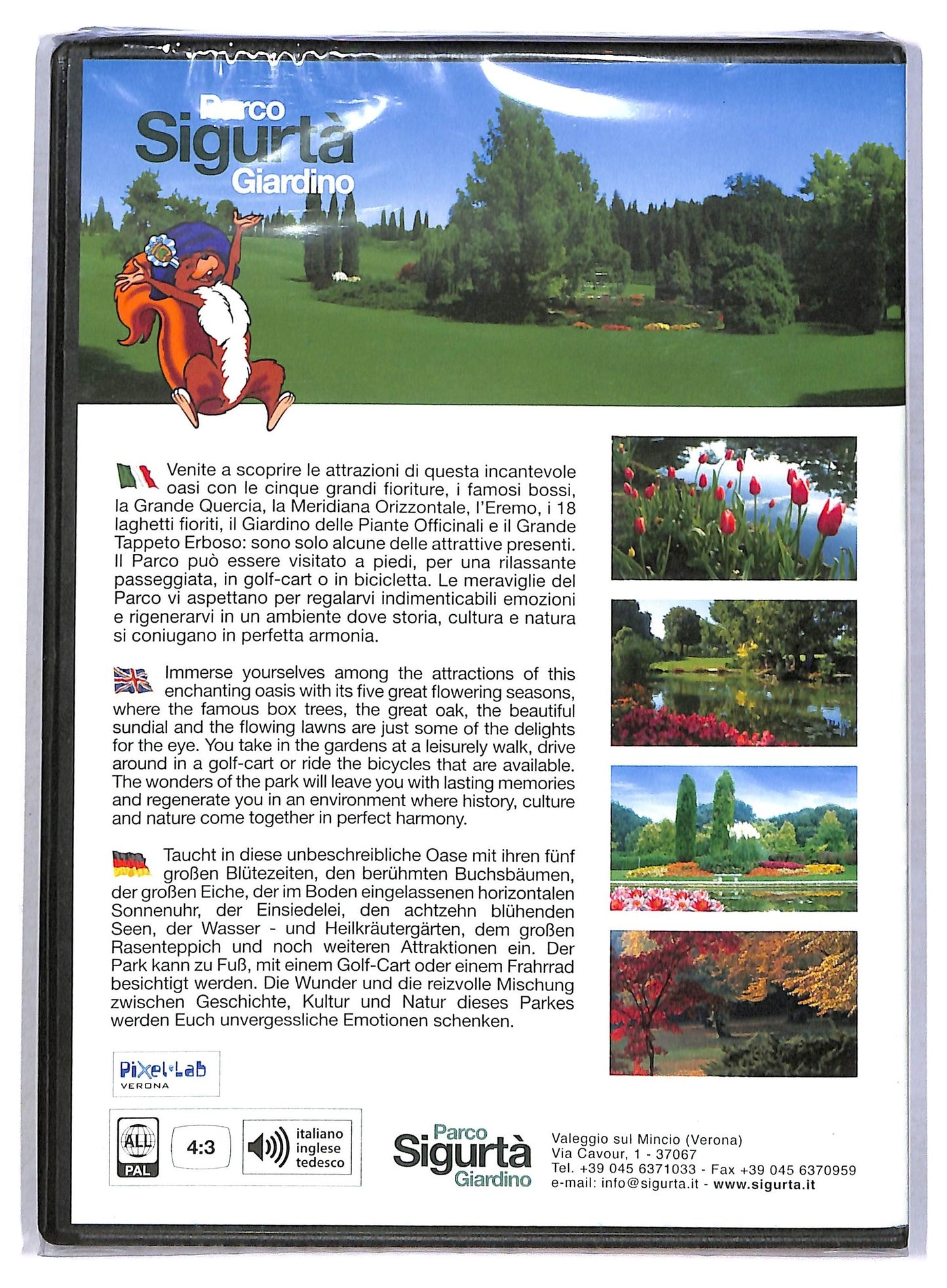 EBOND Parco Sigurta Giardino EDITORIALE DVD D794028