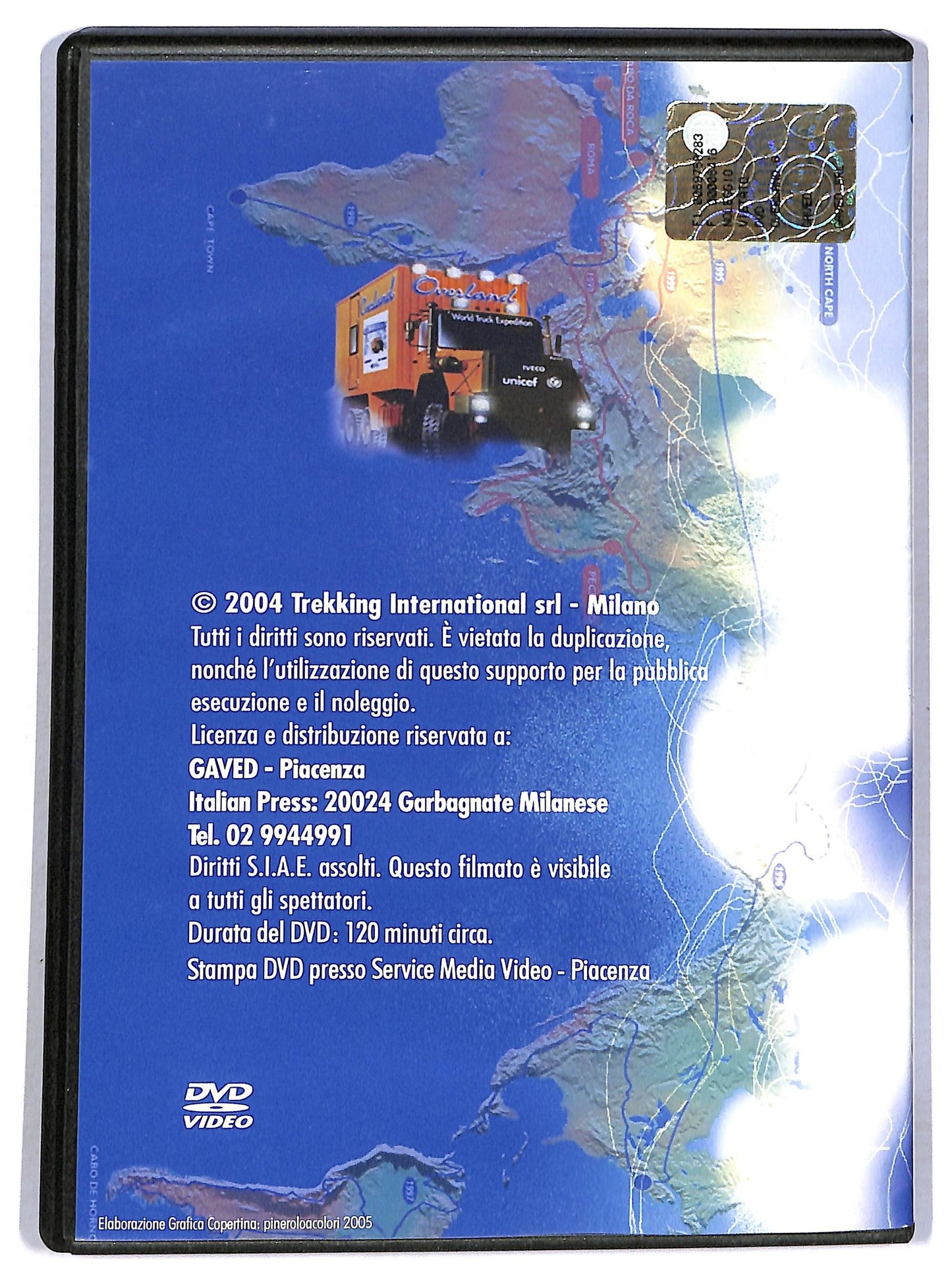 EBOND Overland 38 Dalle Alpi Al Sahara EDITORIALE DVD D794049