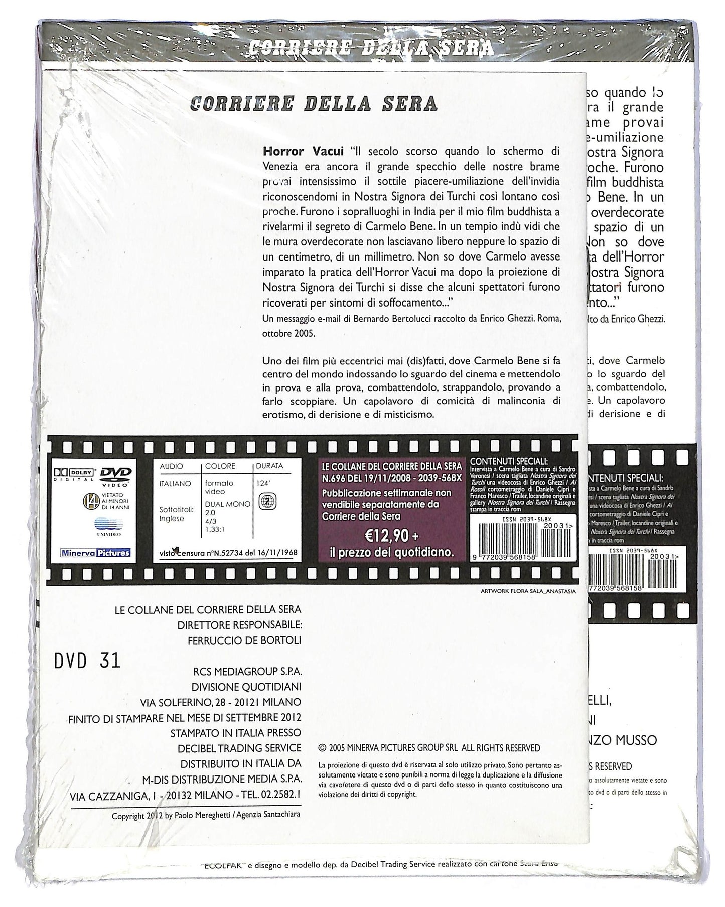 EBOND Nostra Signora Dei Turchi EDITORIALE DVD SlipCase D794156