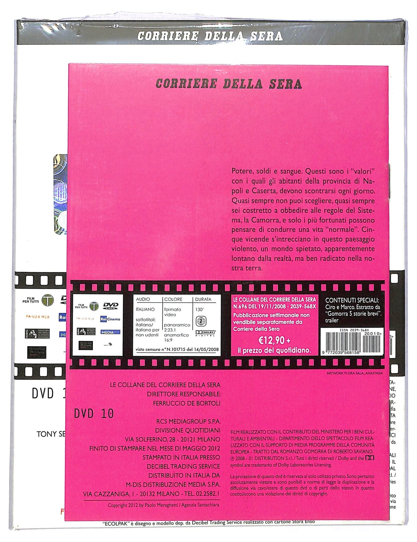 EBOND Gomorra EDITORIALE DVD D794159