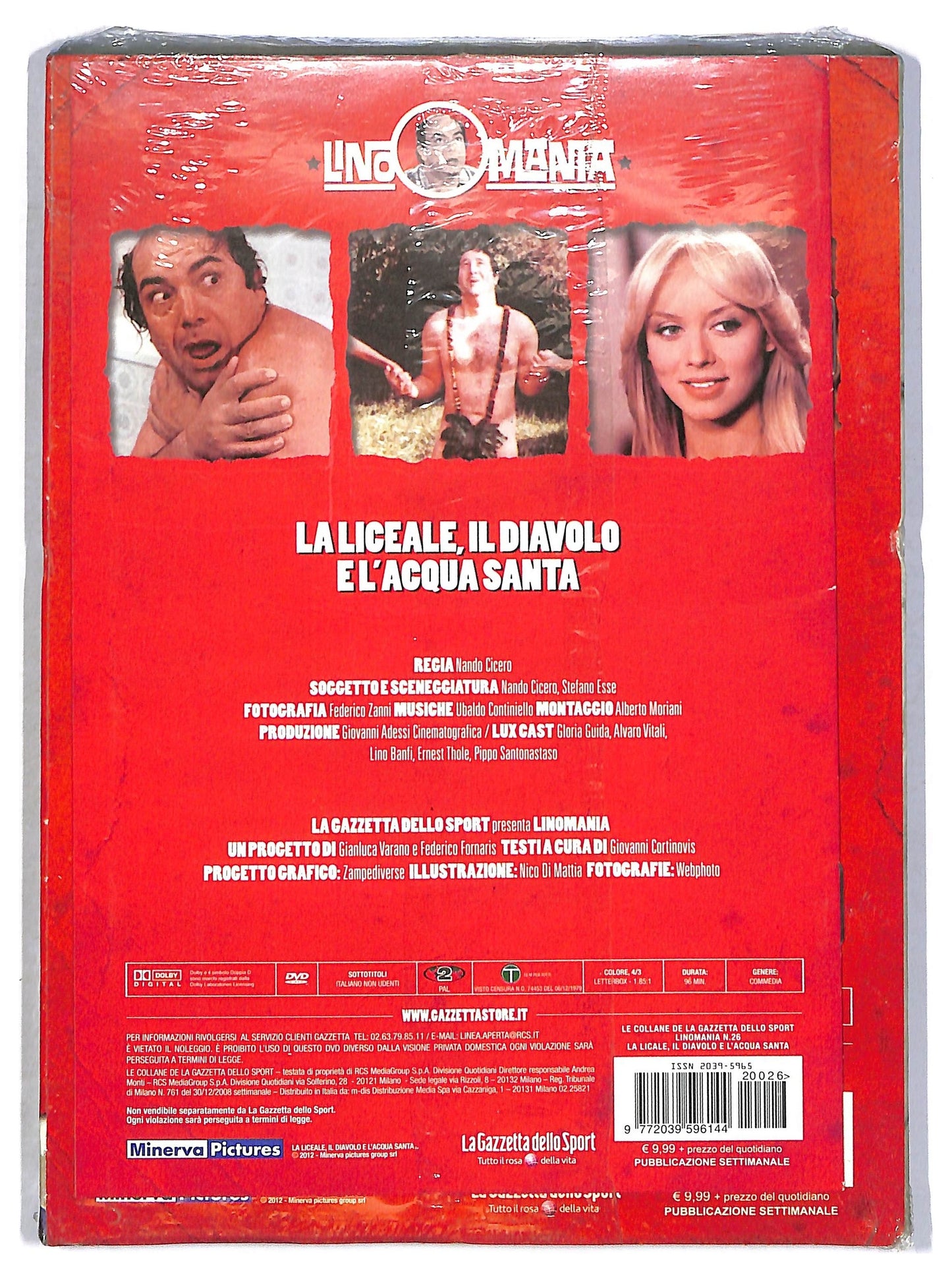 EBOND La liceale, il diavolo e l'acquasanta EDITORIALE DVD D794262