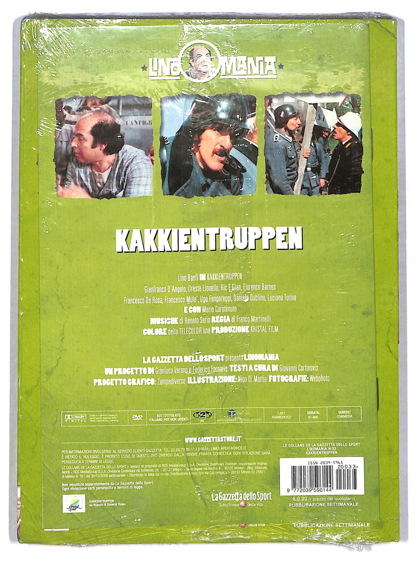 EBOND Kakkientruppen EDITORIALE DVD D794270