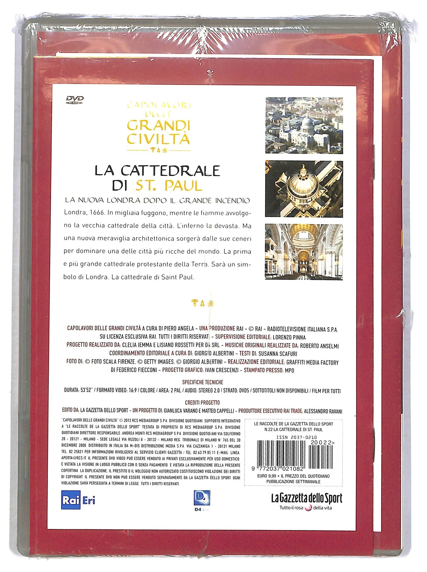 EBOND La cattedrale di St. Paul Vol.22 EDITORIALE DVD D794320