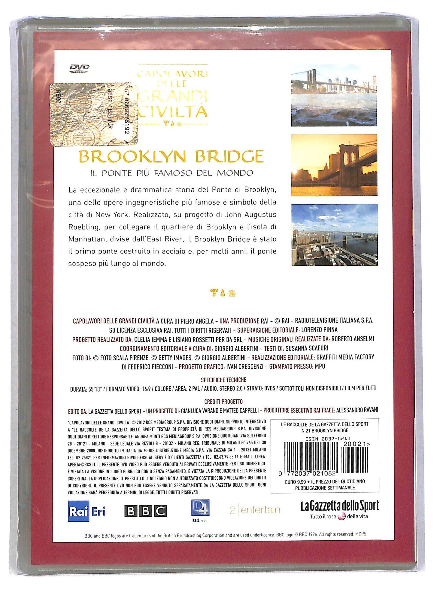 EBOND Brooklyn Bridge Vol.21 EDITORIALE DVD D794343