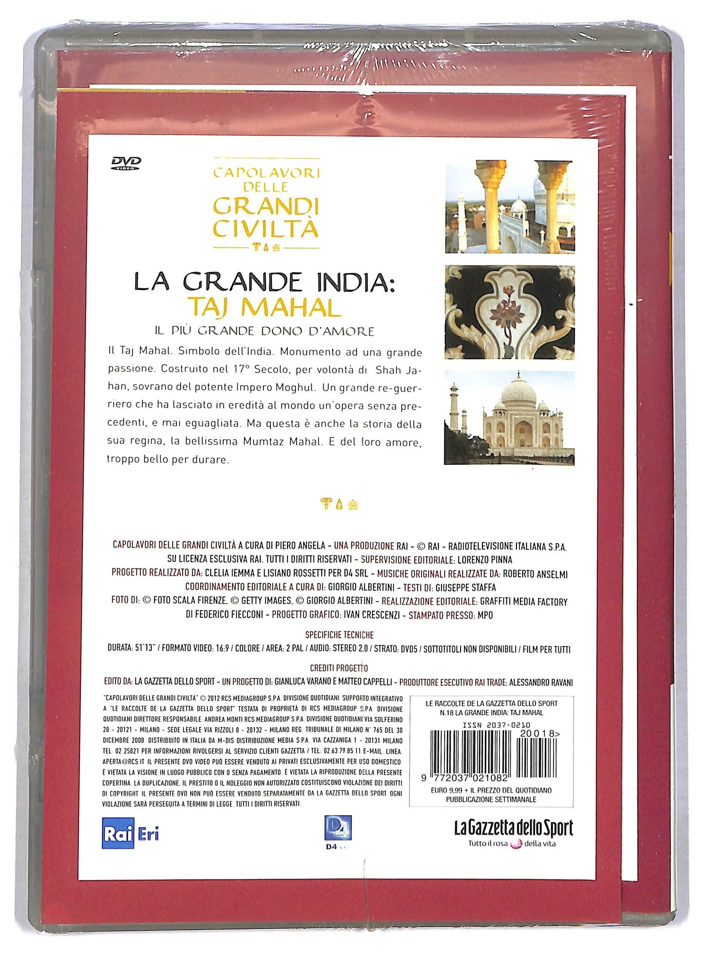 EBOND La grande India: Taj Mahal Vol.18 EDITORIALE DVD D794345