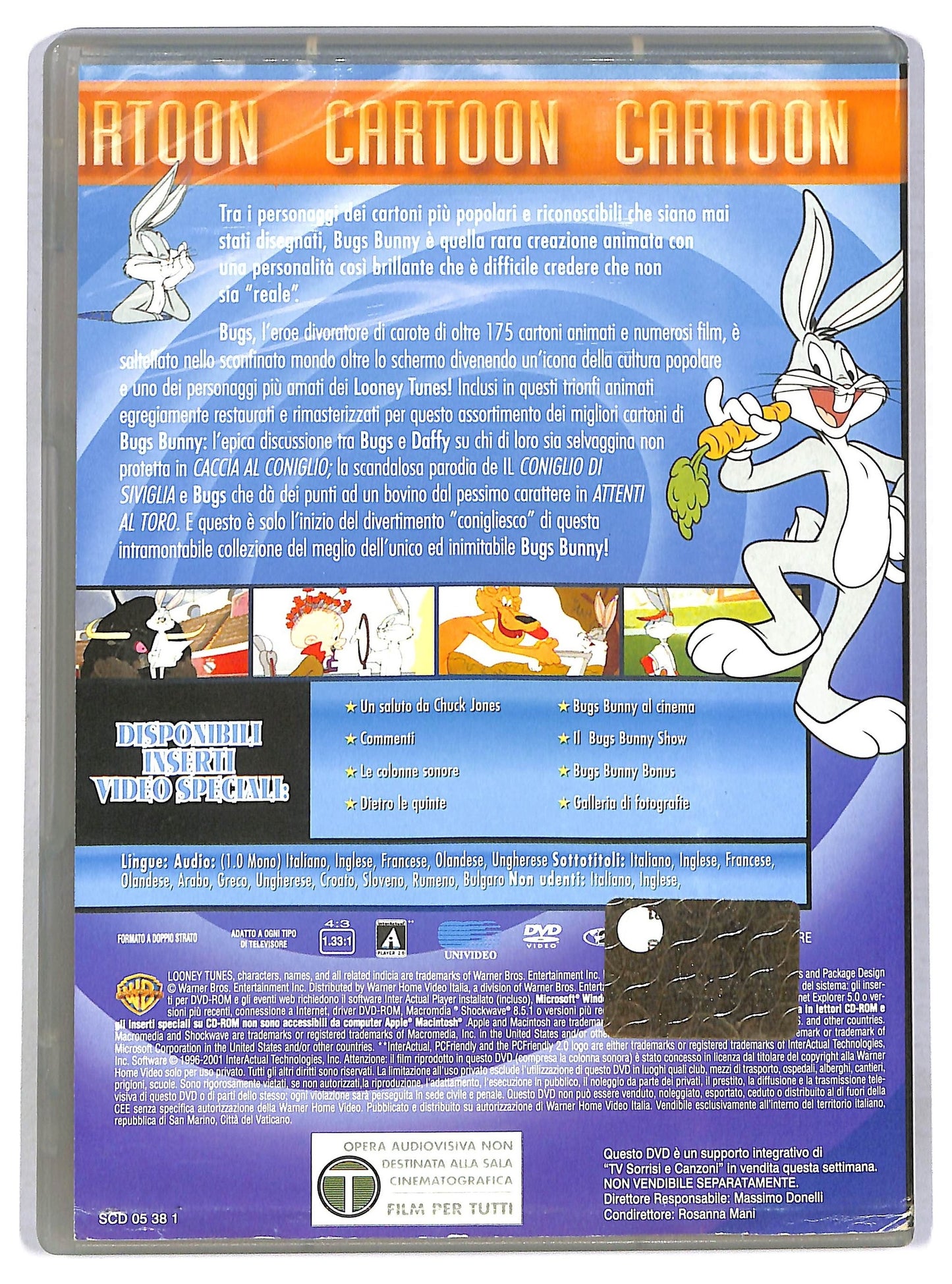 EBOND Looney Tunes Bugs Bunny EDITORIALE DVD D794353