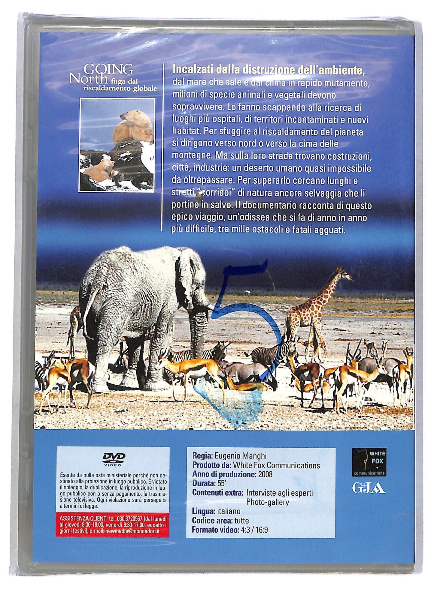 EBOND Going North - Fuga dal riscaldamento globale EDITORIALE DVD D794445