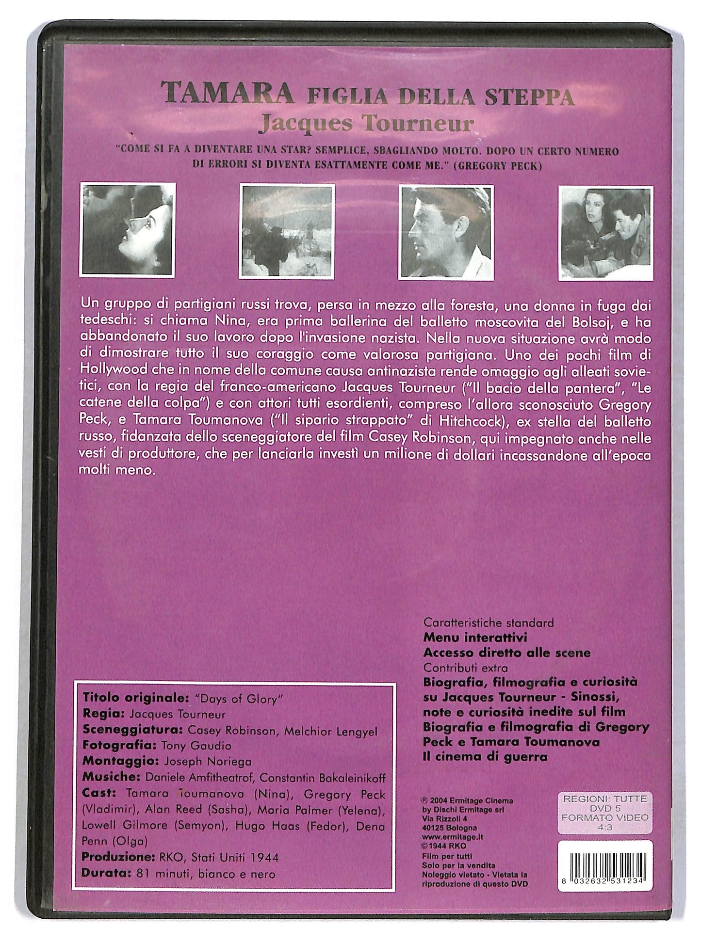 EBOND Tamara Figlia Della Steppa DVD D794457