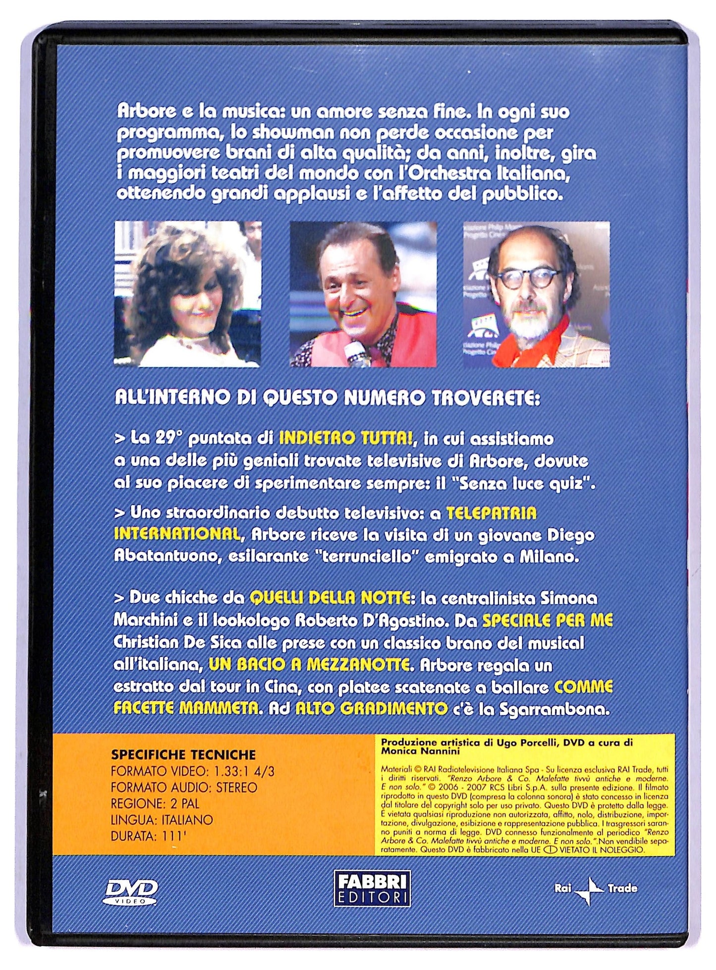 EBOND Renzo Arbore & Co EDITORIALE DVD D794510