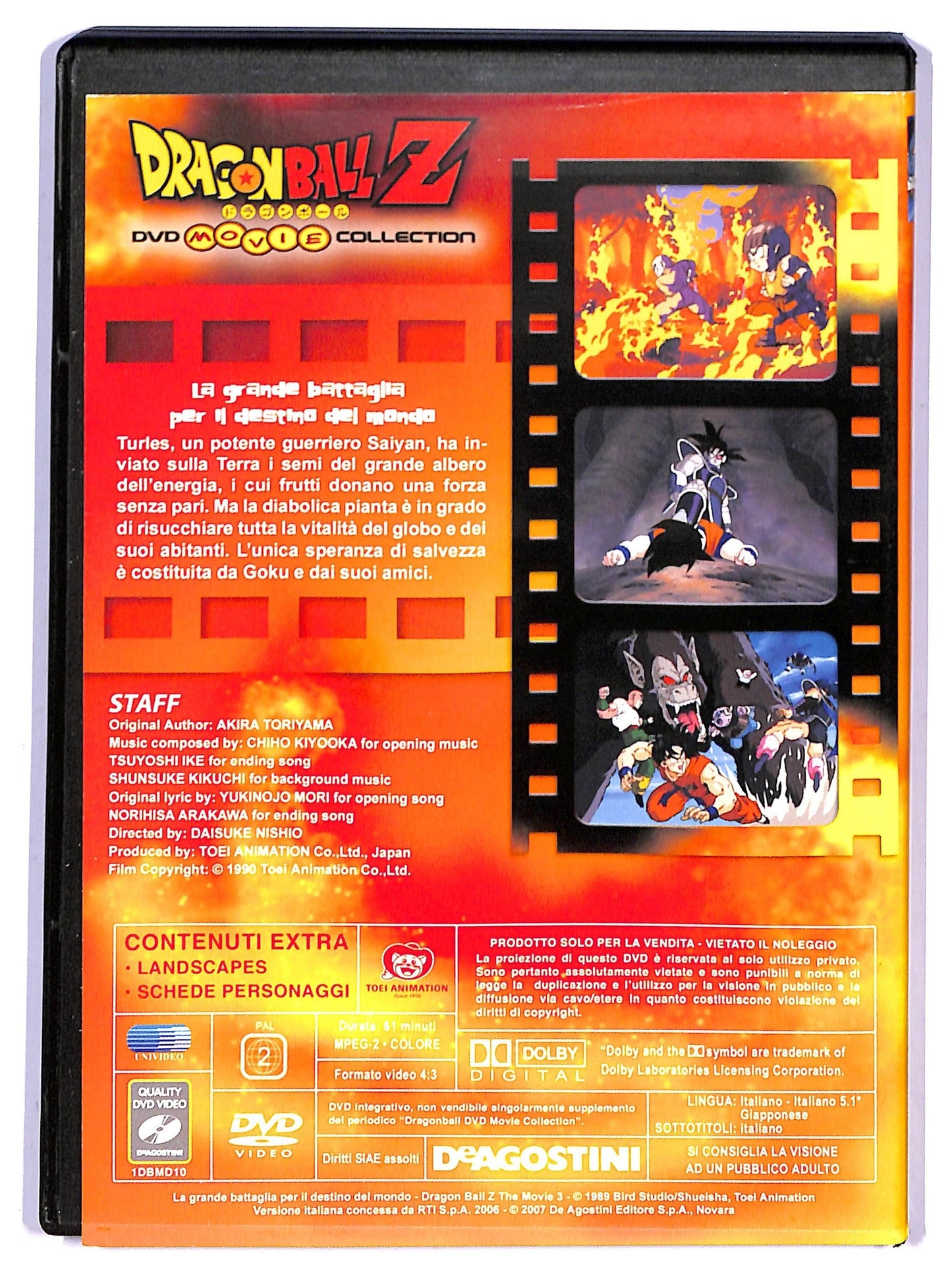 EBOND Dragon Ball Z movie collection - La grande battaglia per il destino del mondo EDITORIALE DVD D794516