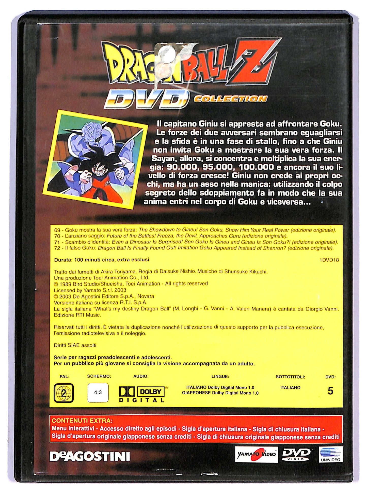 EBOND Dragon Ball Z DVD Collection Vol 18 DVD Editoriale D794564