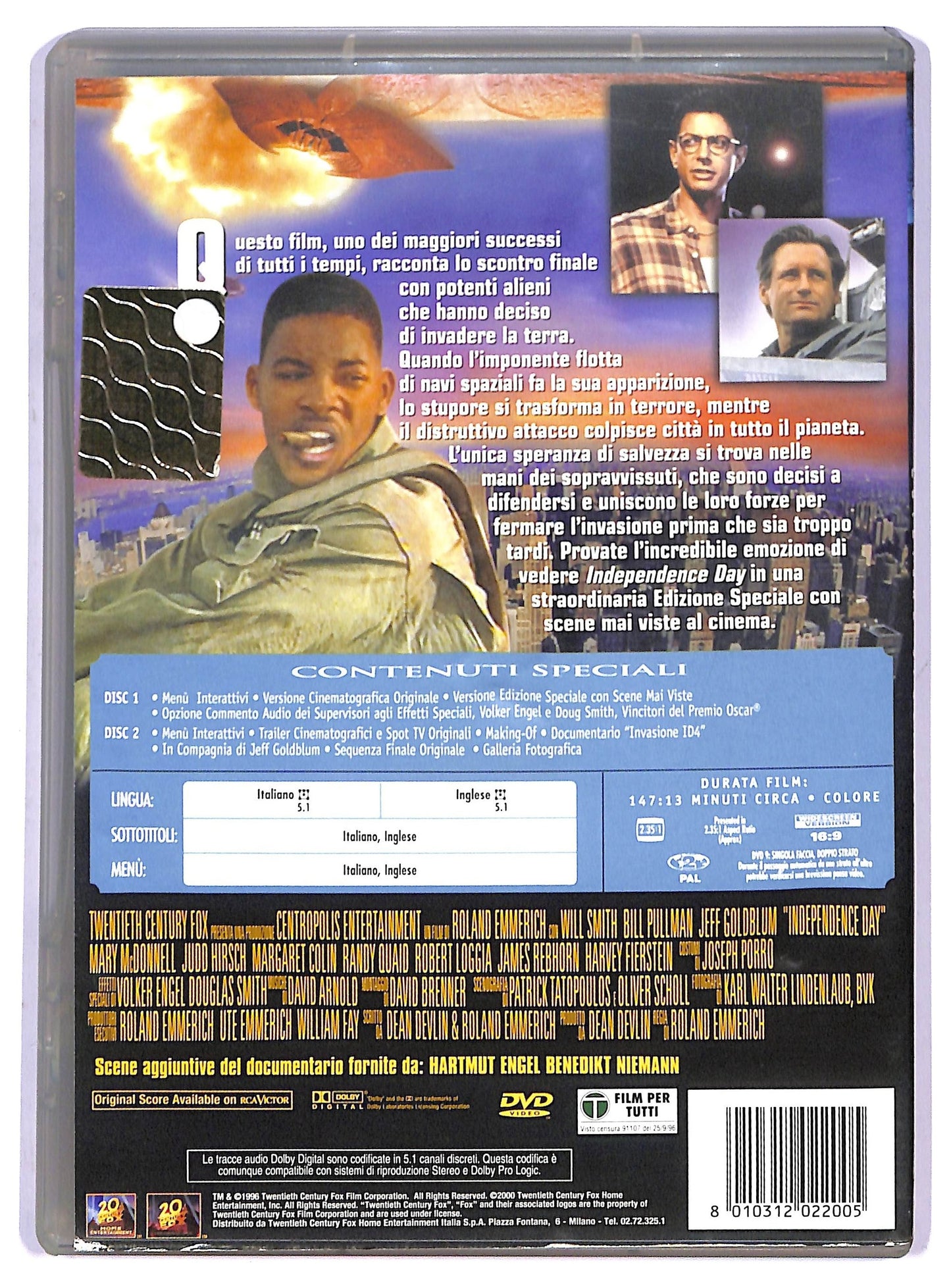 EBOND Independence day SPECIAL EDITION DVD D794628