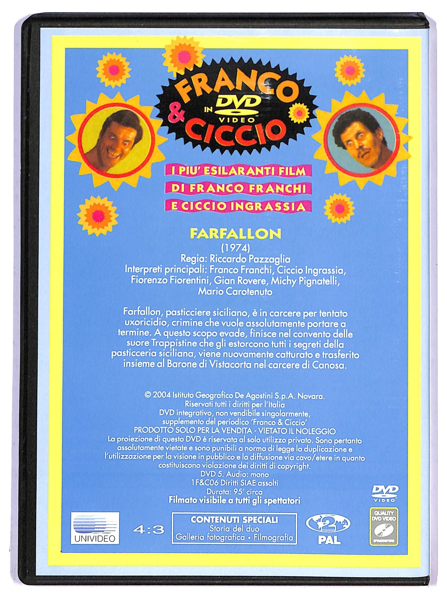 EBOND Farfallon. Franco e Ciccio DVD Editoriale D794651