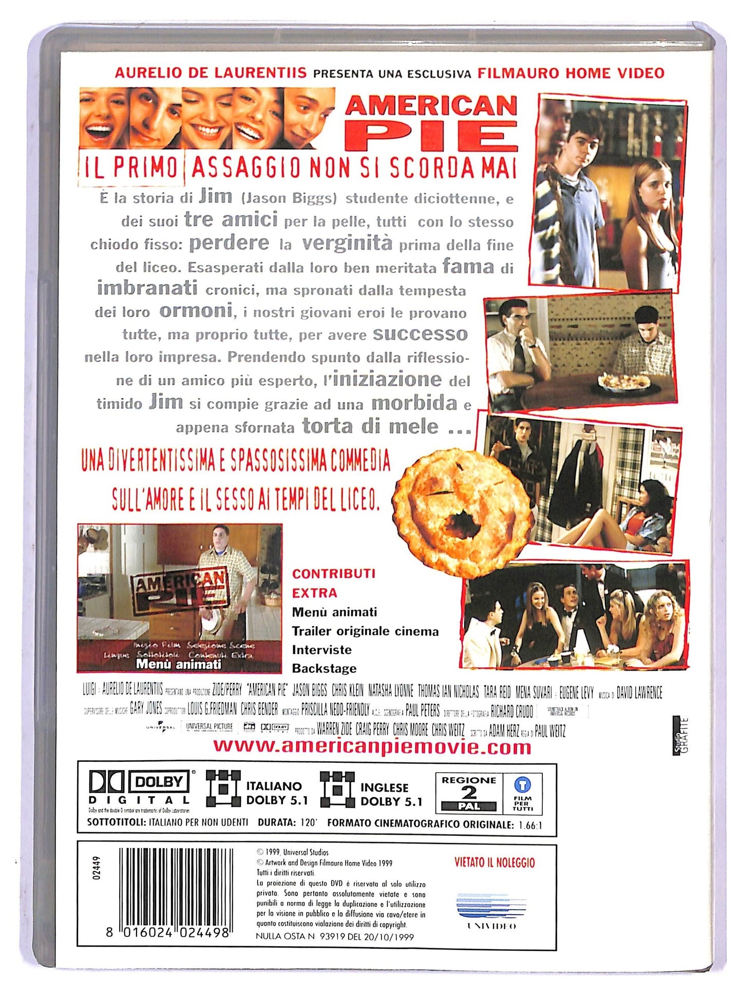 EBOND American Pie il primo assaggio non si scorda mai DVD D794730