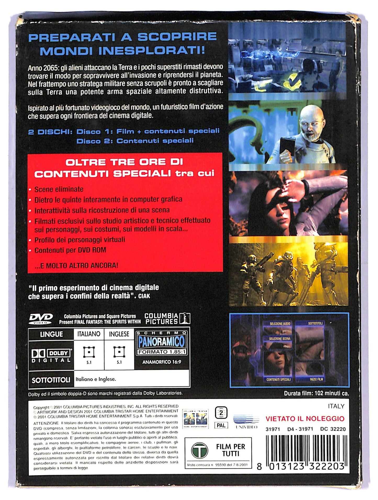 EBOND Final fantasy DIGIPACK DVD D794748