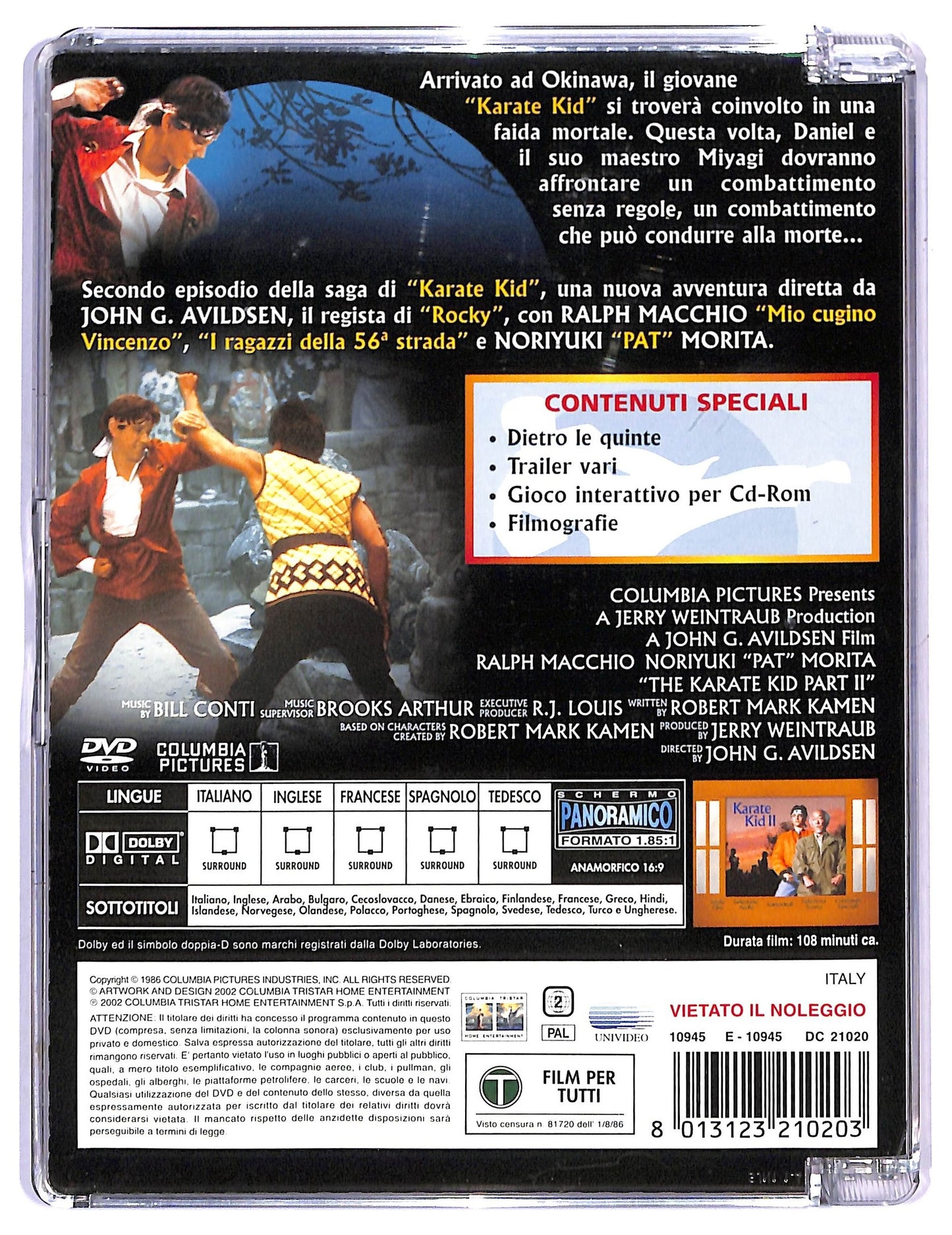 EBOND Karate Kid 2 Sjb DVD D794754