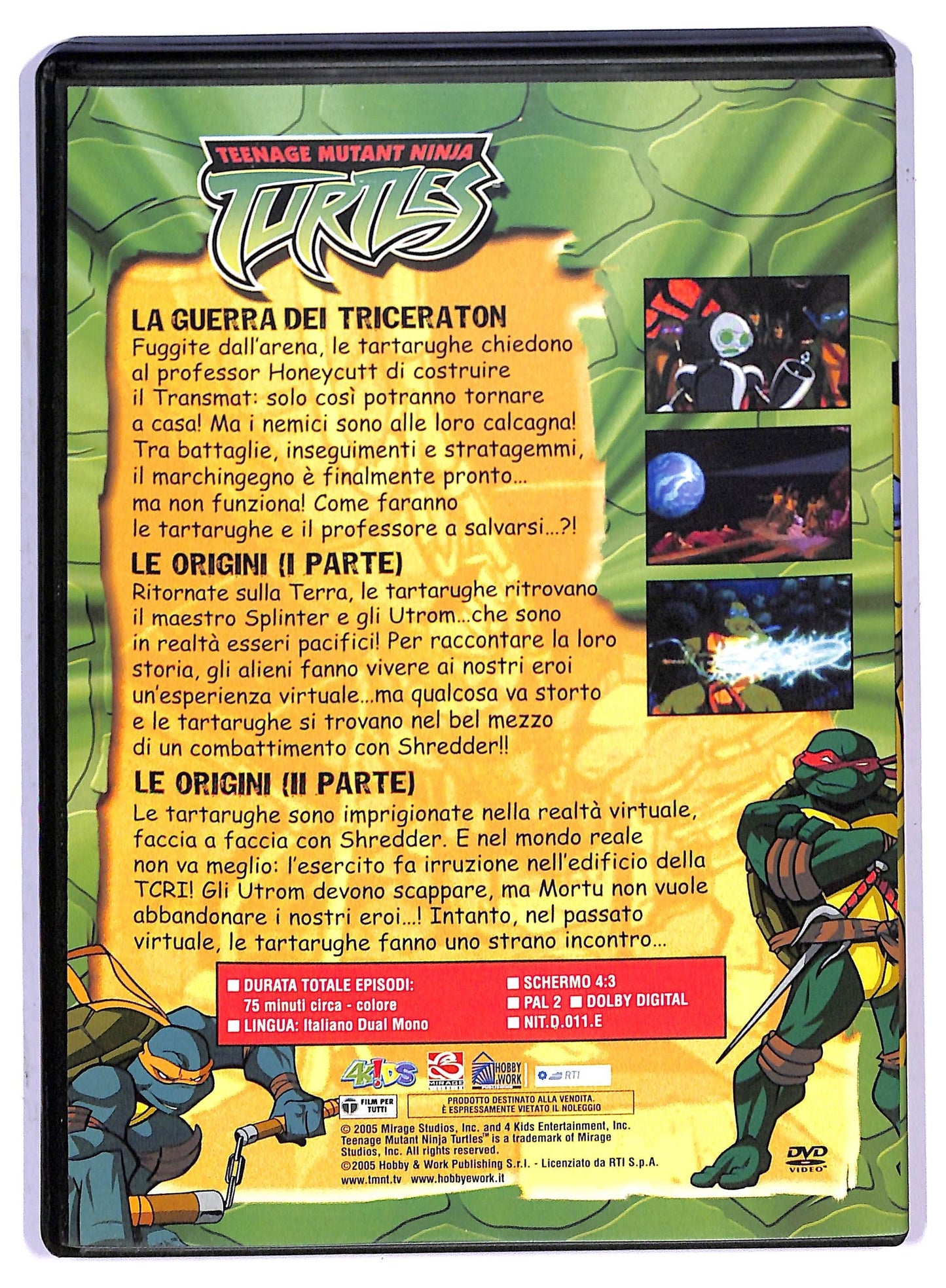 EBOND Teenage Mutant Ninja Turtles Vol. 11 EDITORIALE DVD D794956
