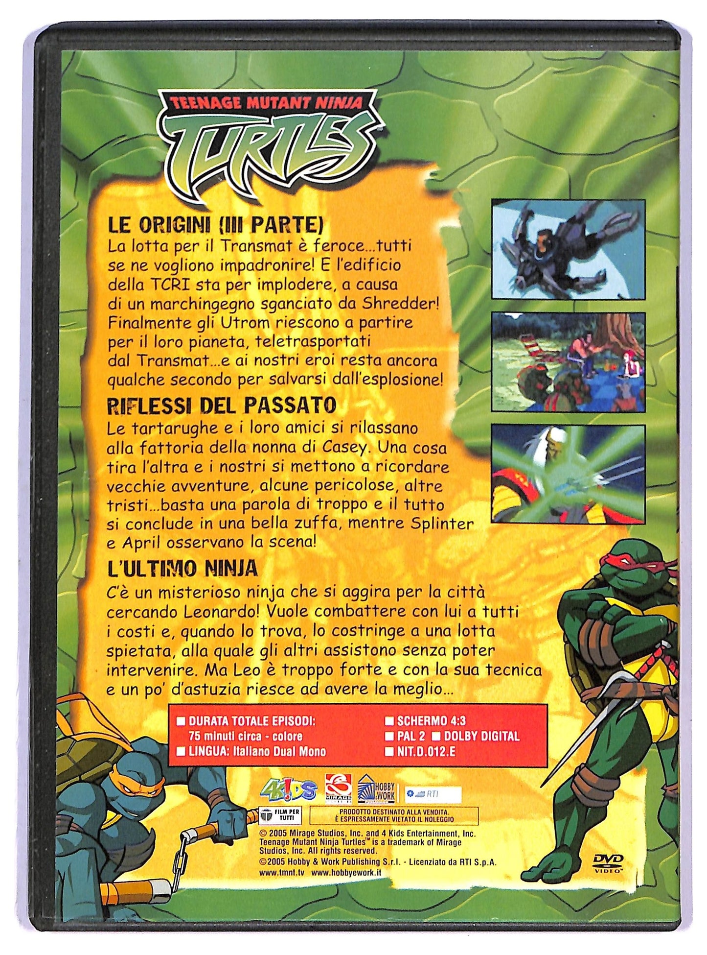EBOND Teenage mutant ninja turtles volume 12 DVD D794959