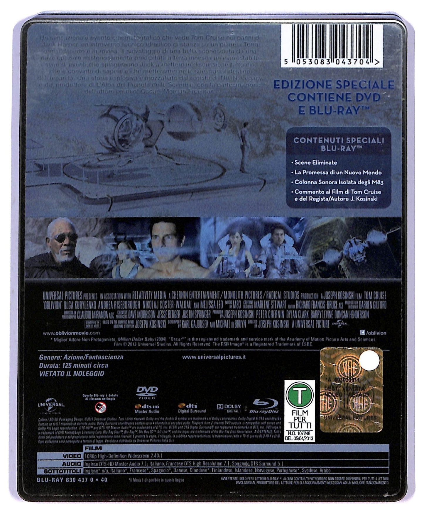 EBOND Oblivion Limited Edition Steelbook BLURAY BLURAY D795029