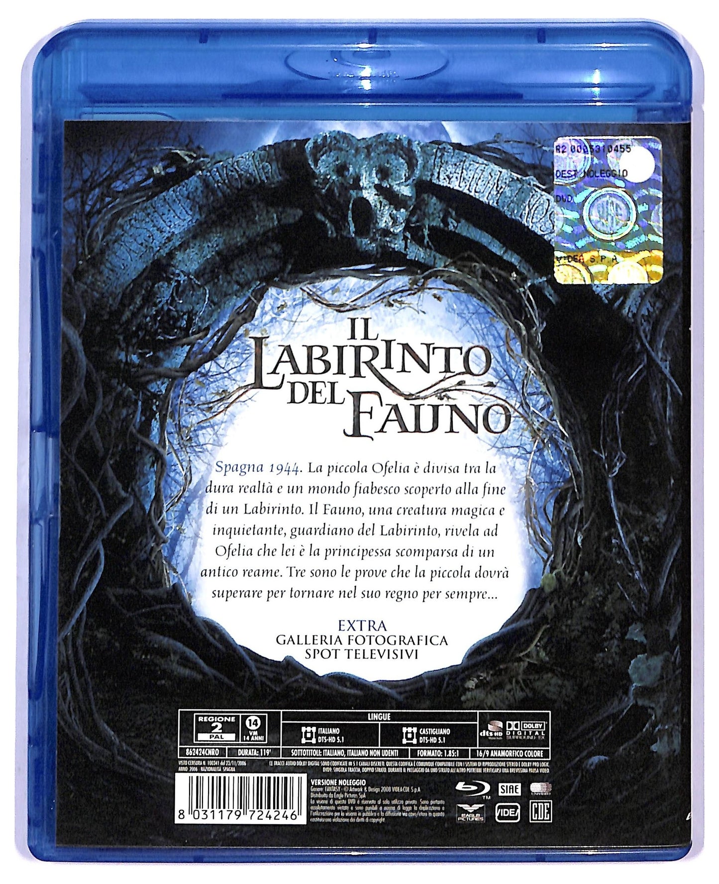 EBOND Il labirinto del fauno NOLEGGIO DVD D795061