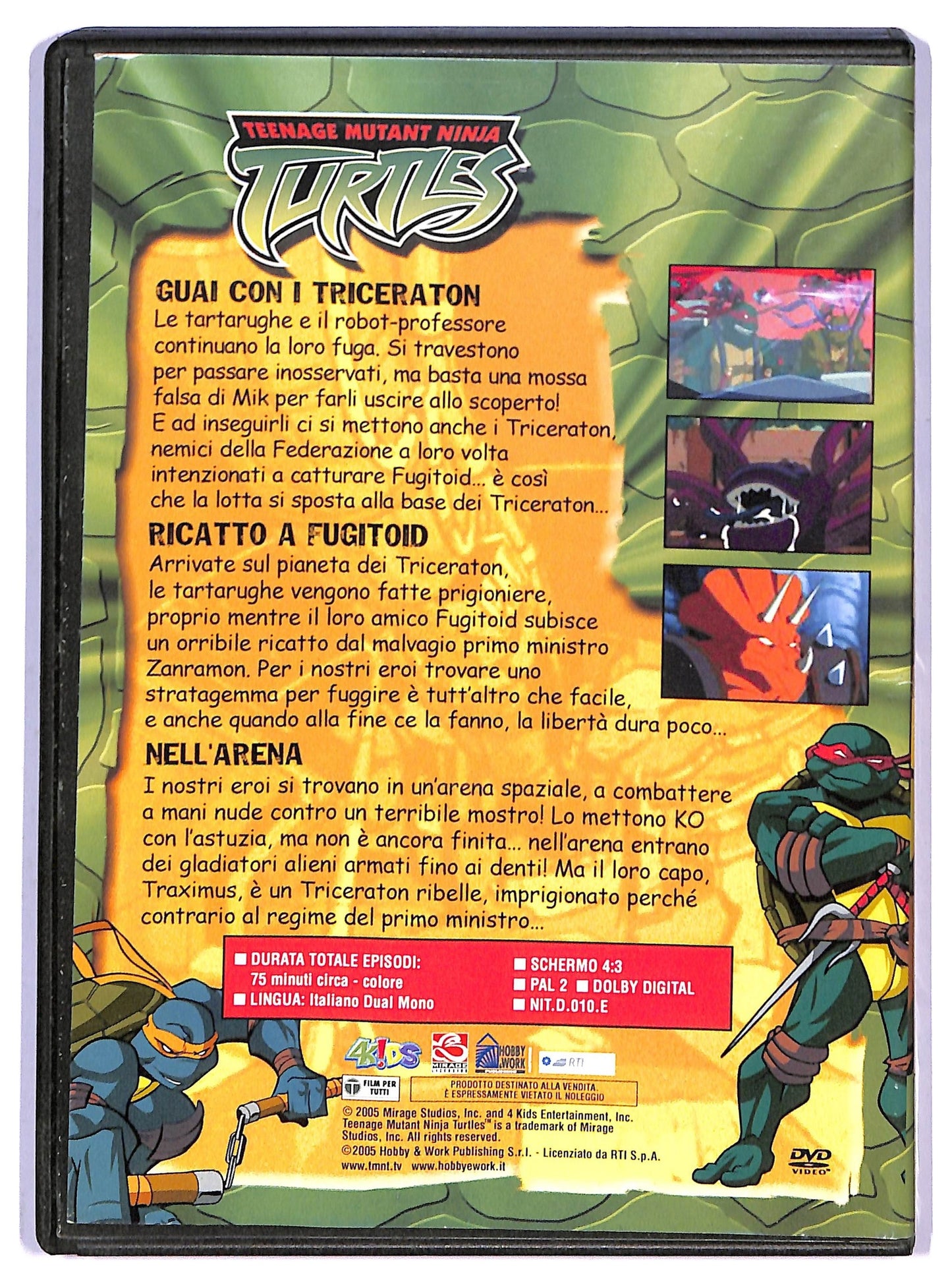 EBOND Teenage mutant ninja turtles volume 10 EDITORIALE DVD D795135