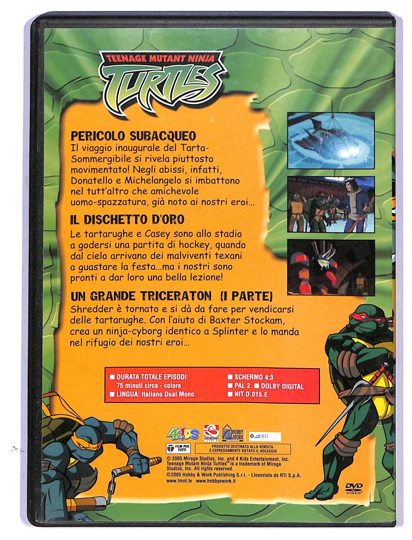 EBOND Teenage Mutant Ninja Turtles Vol. 15 EDITORIALE DVD D795153