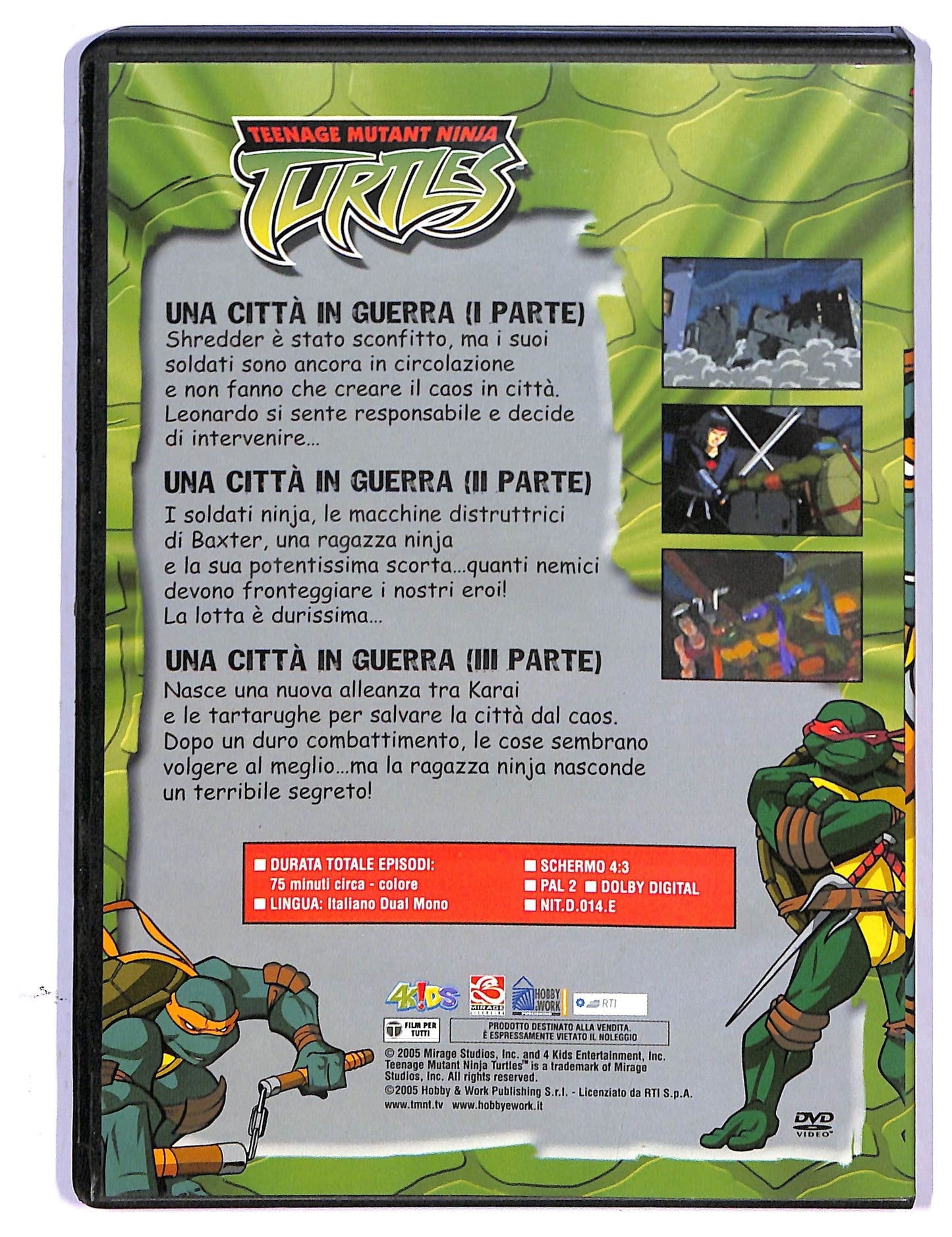 EBOND Teenage Mutant Nonja Turtles Vol. 14 EDITORIALE DVD D795154