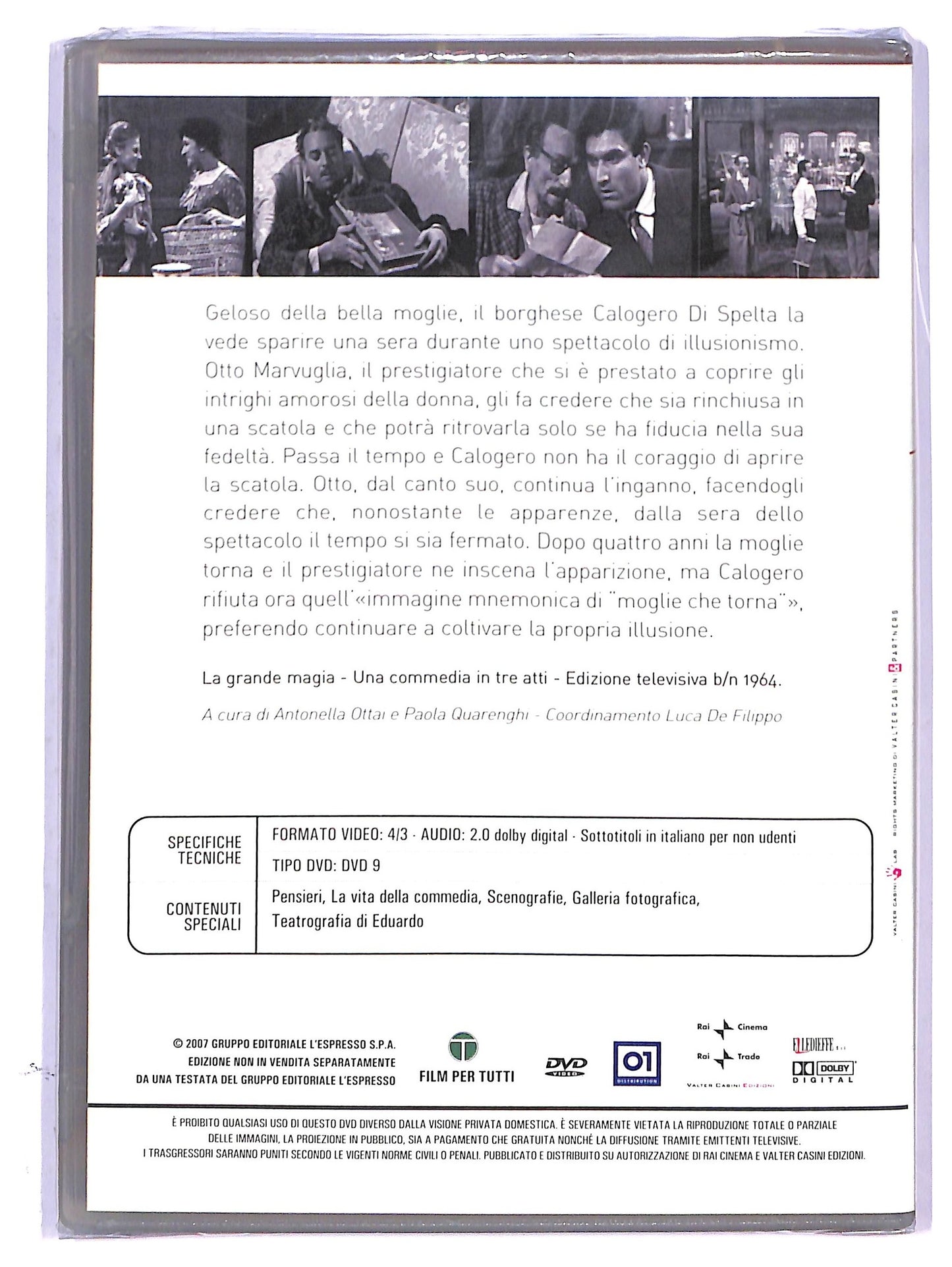 EBOND Le Commedie Di Eduardo La Grande Magia EDITORIALE DVD D795216