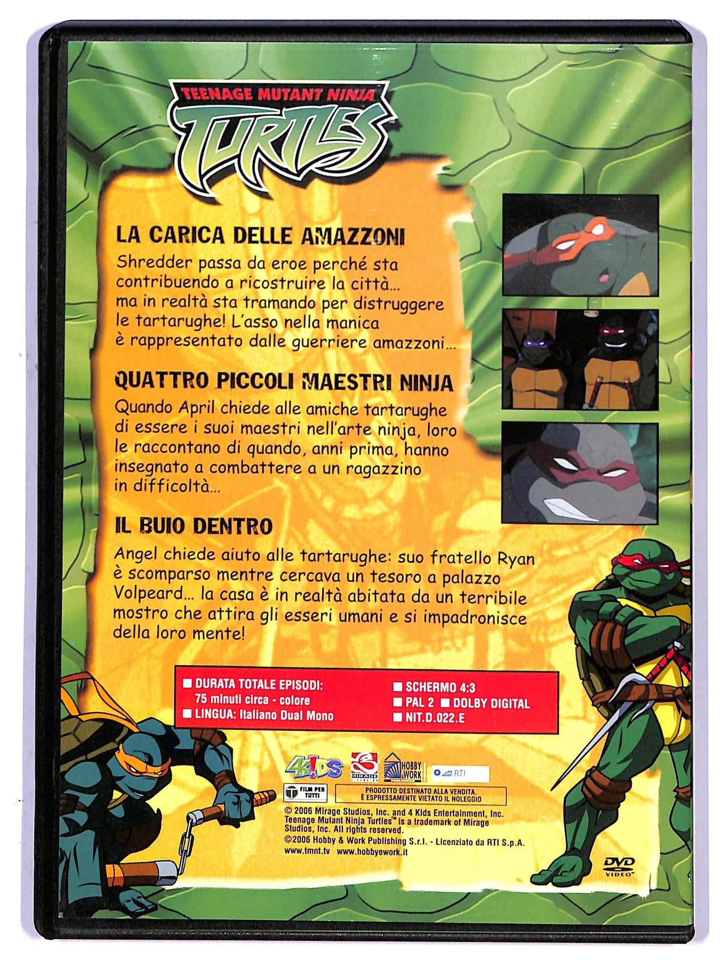 EBOND Teenage Mutant Ninja Turtles Vol. 22 EDITORIALE DVD D795256
