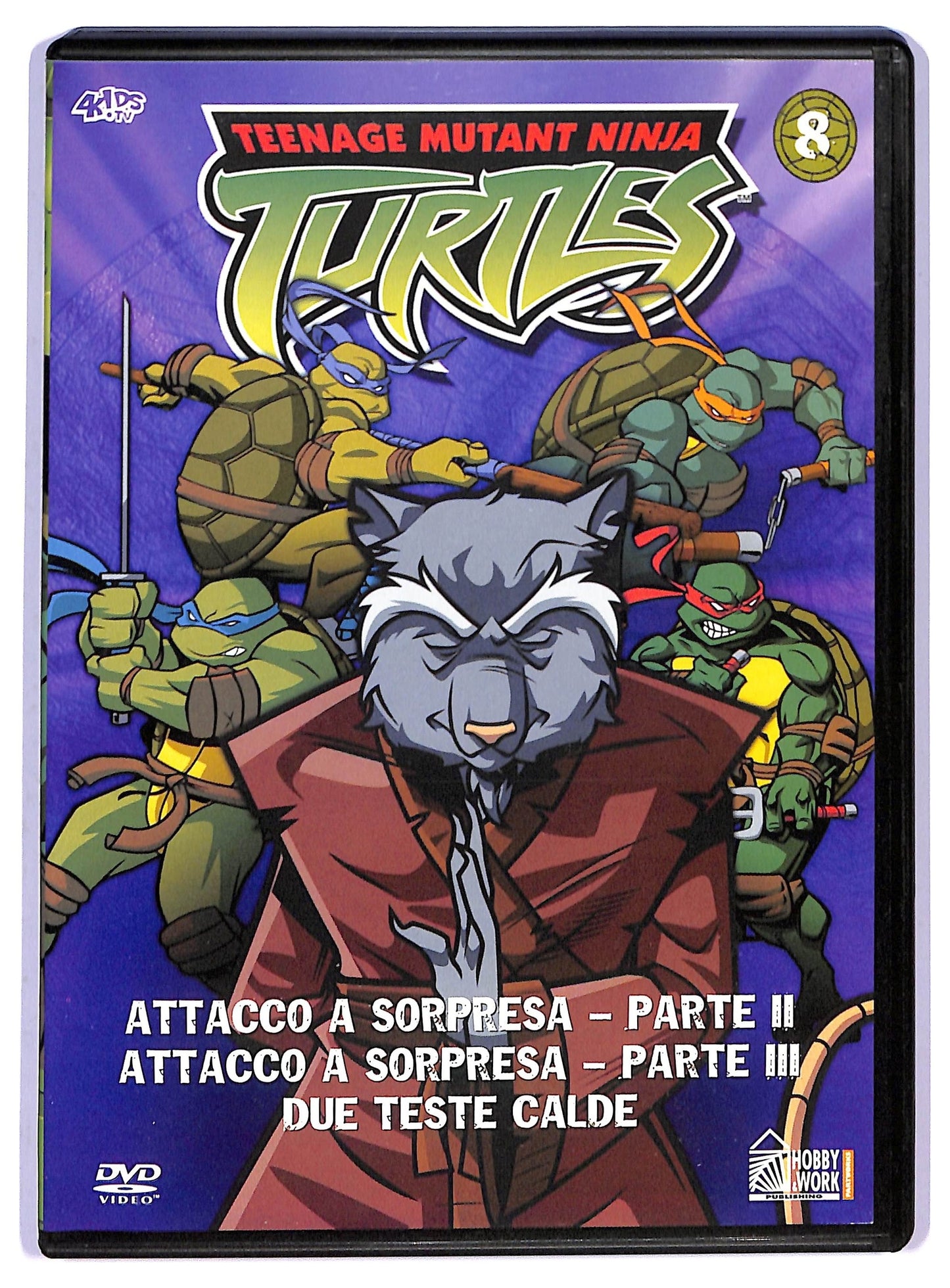EBOND Teenage Mutant Ninja Turtles Vol. 8 EDITORIALE DVD D795314
