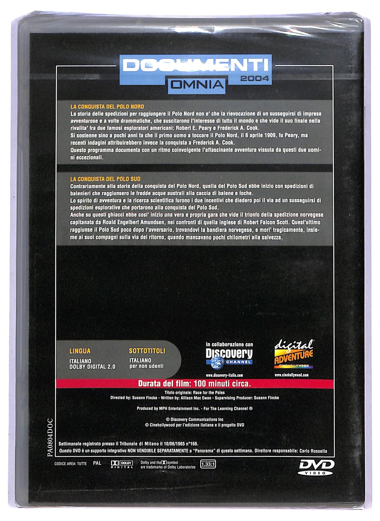 EBOND Documenti 2004 EDITORIALE DVD D795319