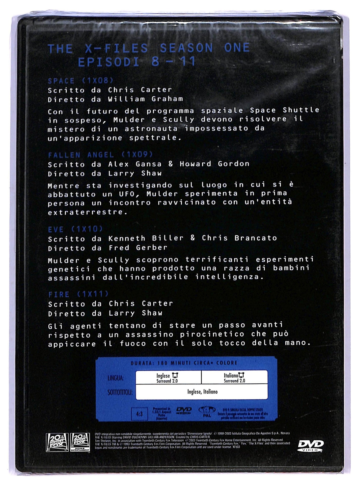 EBOND The X-Files collection - Volume 3 Season one EDITORIALE DVD D795403