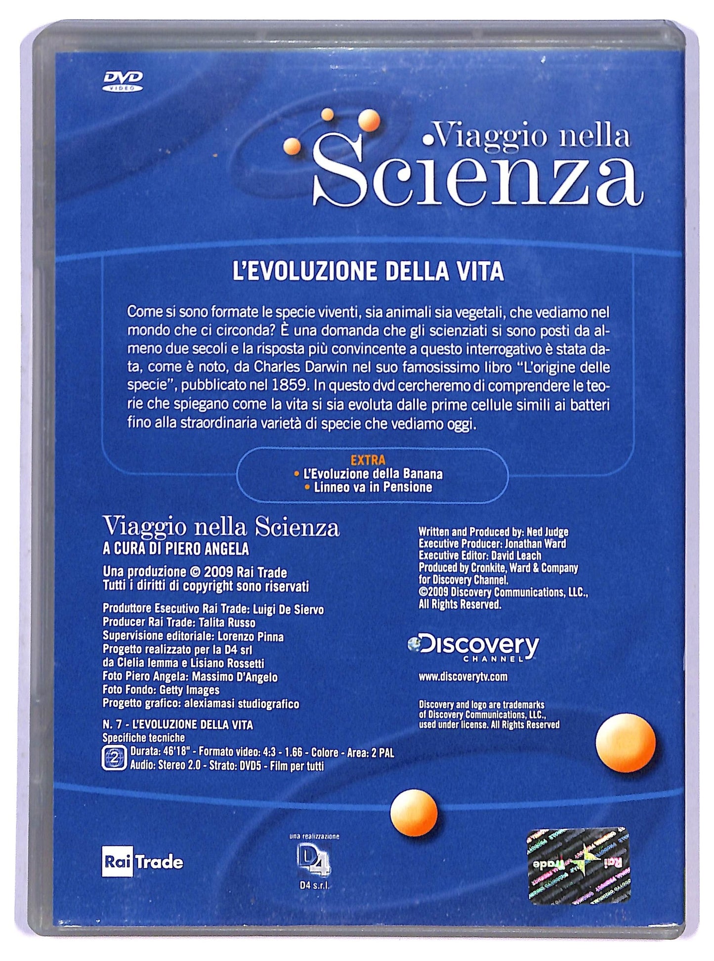 EBOND Piero Angela Viaggio Nella Scienza Vol. 7 EDITORIALE DVD D795414