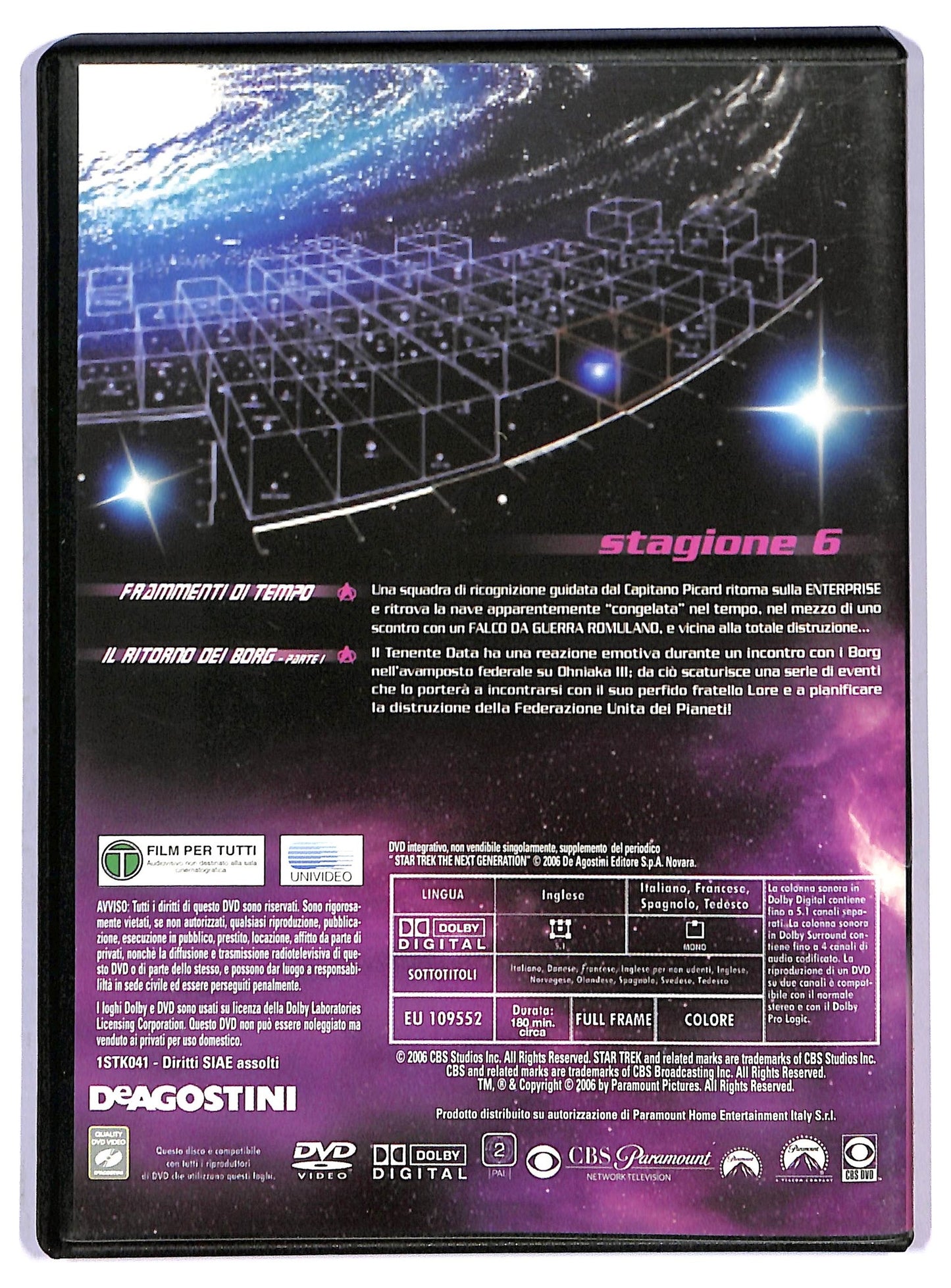 EBOND StarTrek - The Next Generation Stg.6 Vol.7 EDITORIALE DVD D795427