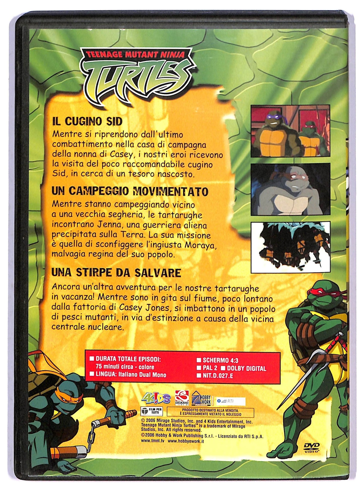 EBOND Teenage Mutant Ninja Tutles Vol. 27 EDITORIALE DVD D795428