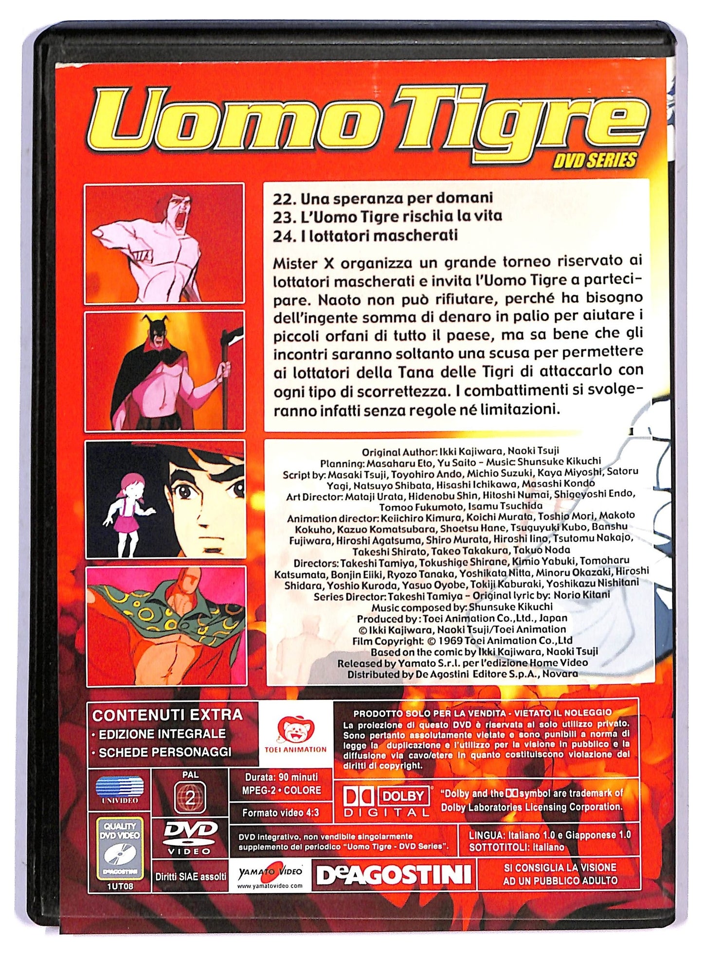 EBOND Uomo Tigre - Episodi 22 - 24 EDITORIALE DVD D795445