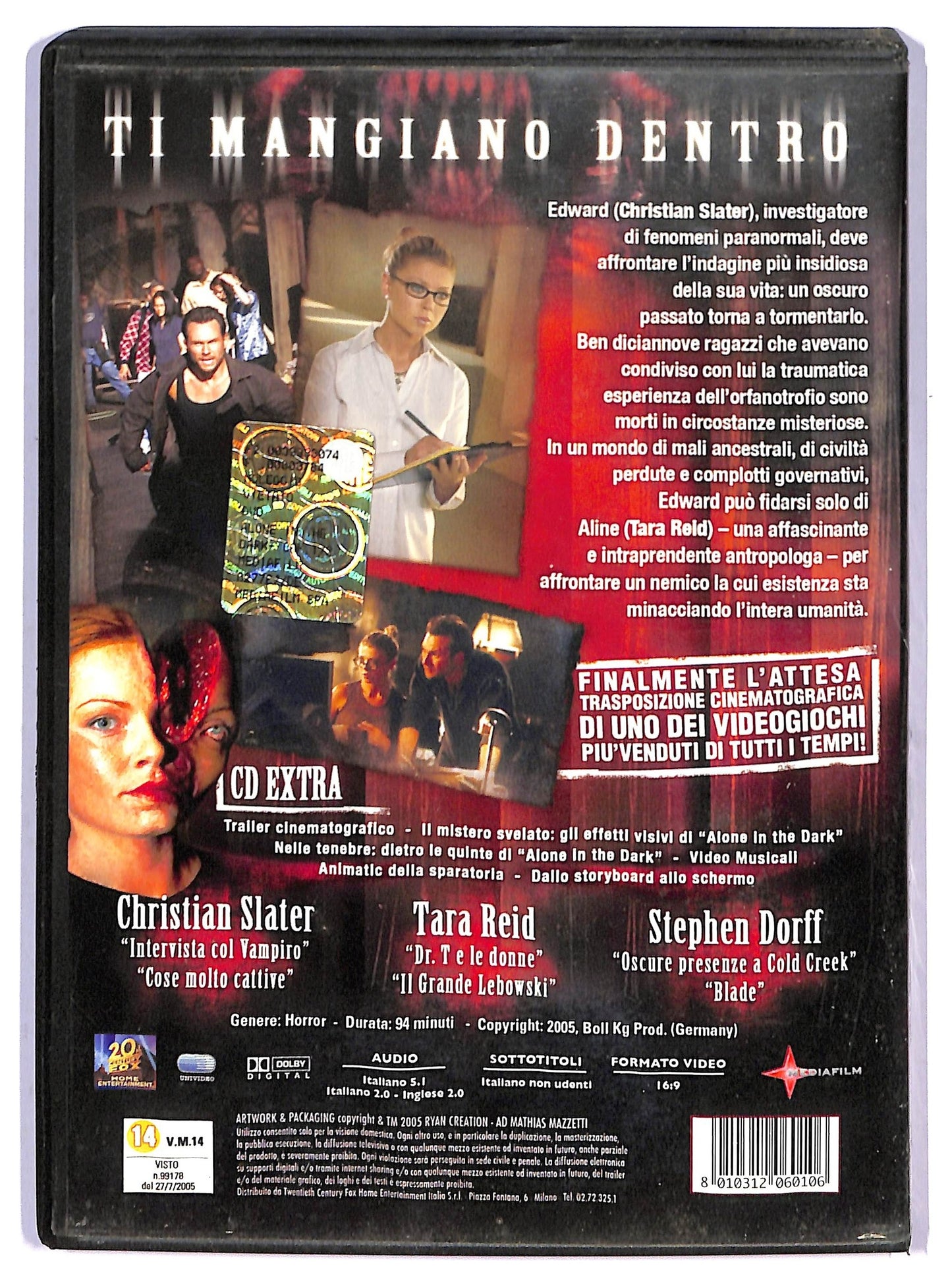 EBOND Alone In The Dark DVD D795504