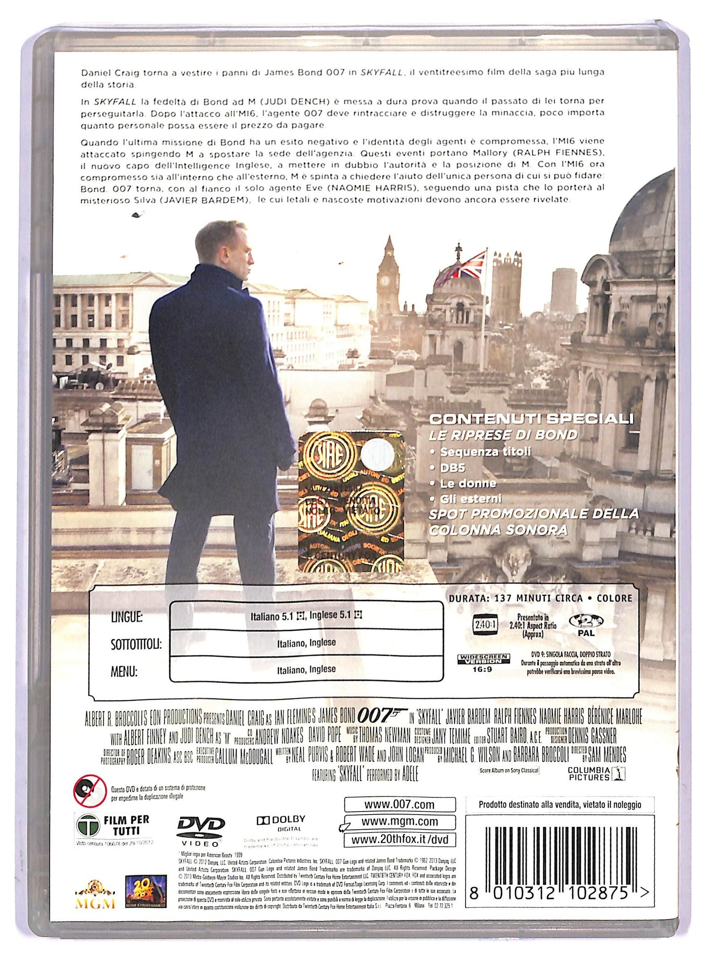 EBOND Skyfall DVD D795513