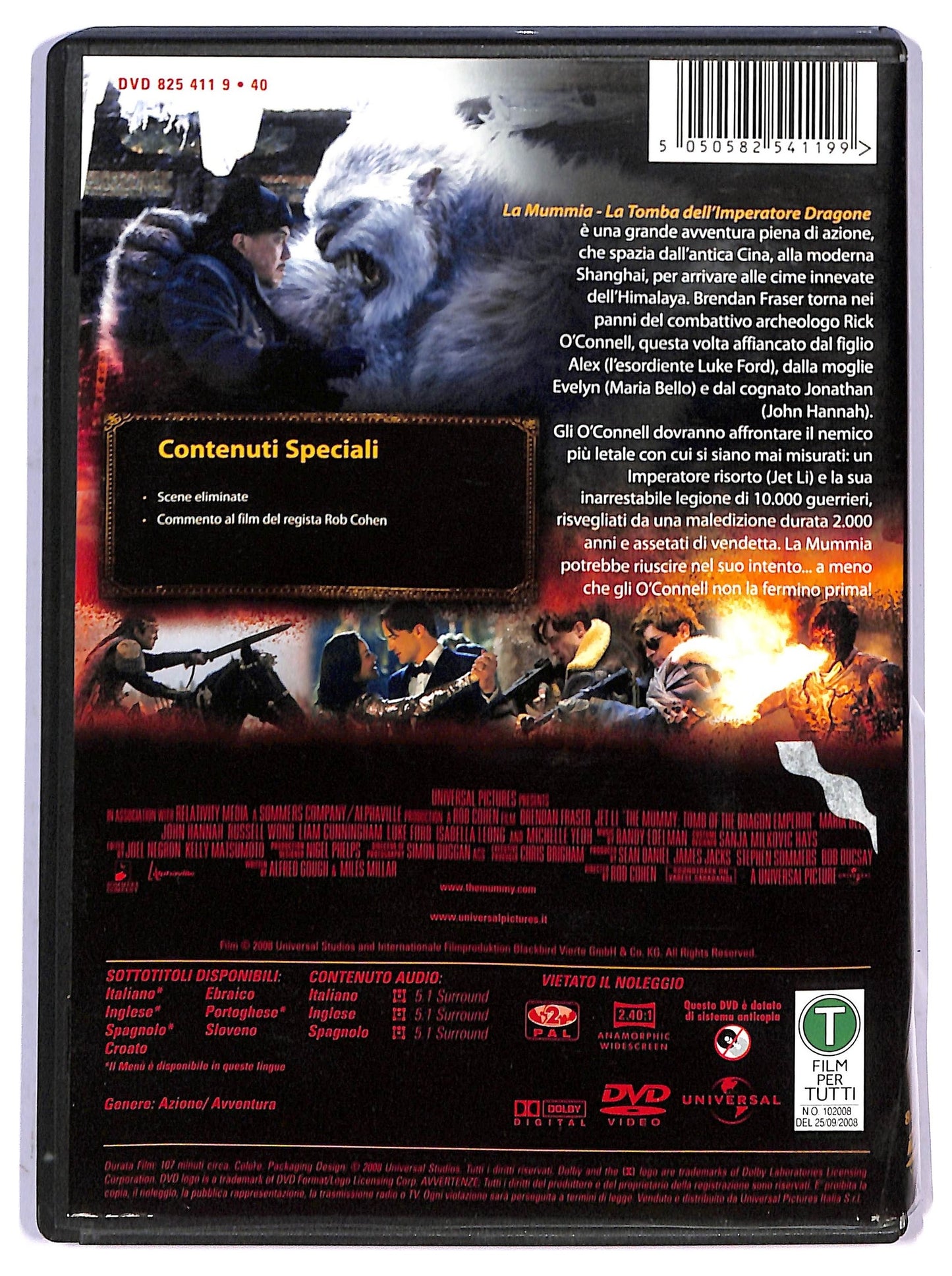 EBOND La Mummia - La Tomba Dell'imperatore Dragone DVD D795514
