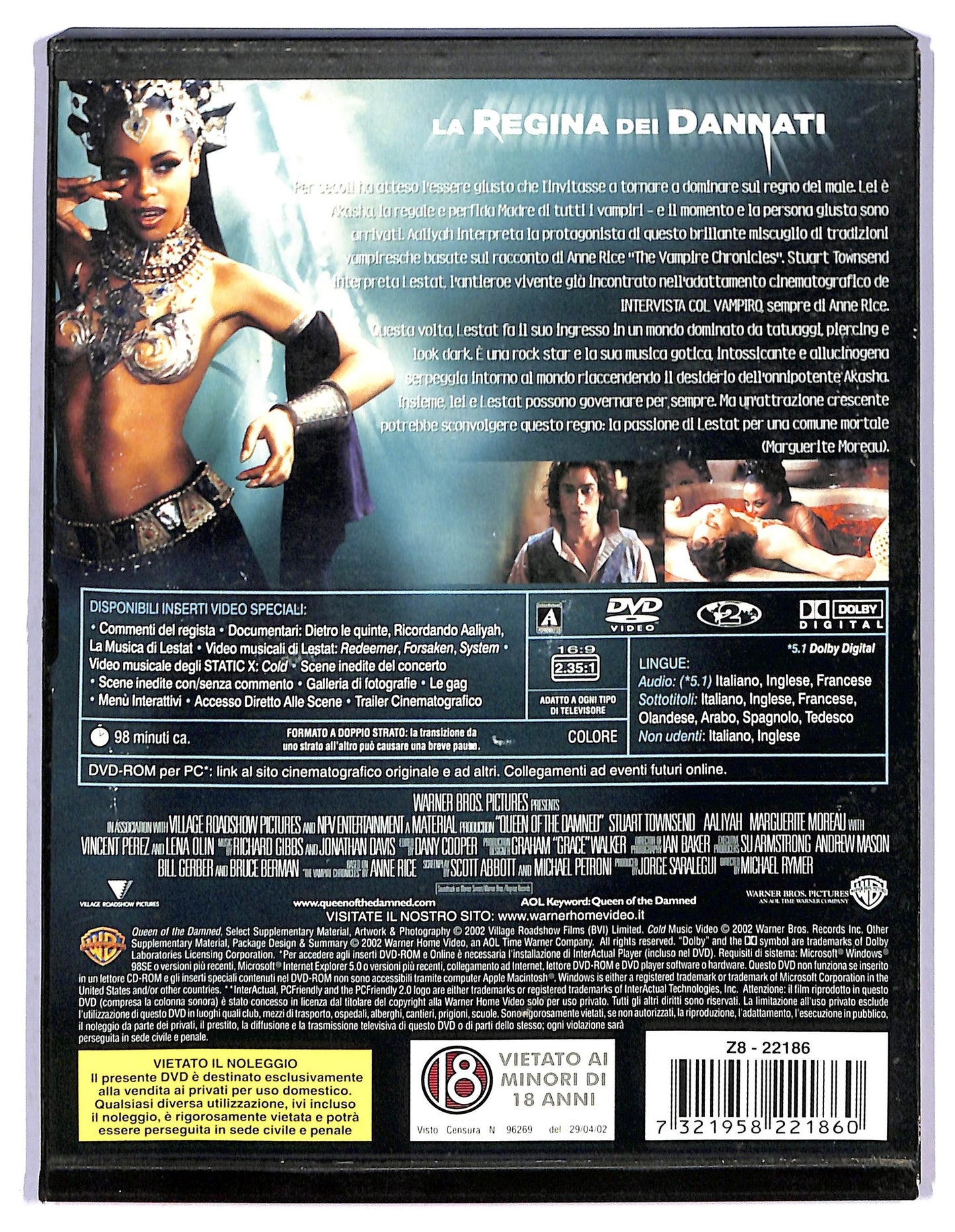 EBOND La regina dei dannati DVD D795525
