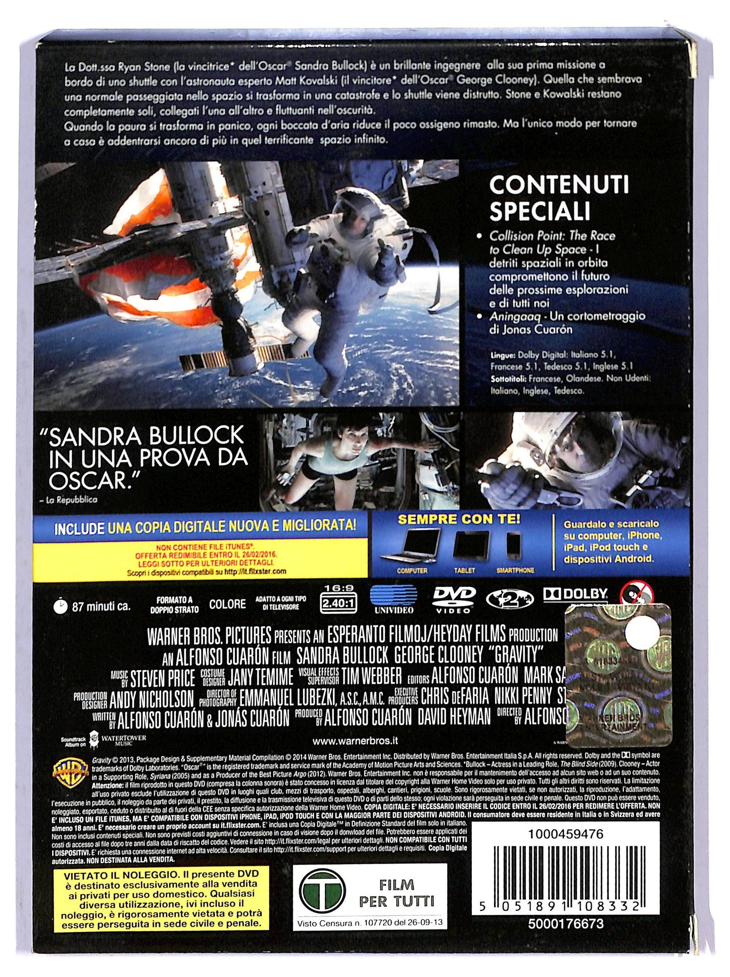 EBOND Gravity slipcase DVD SLIM D795526