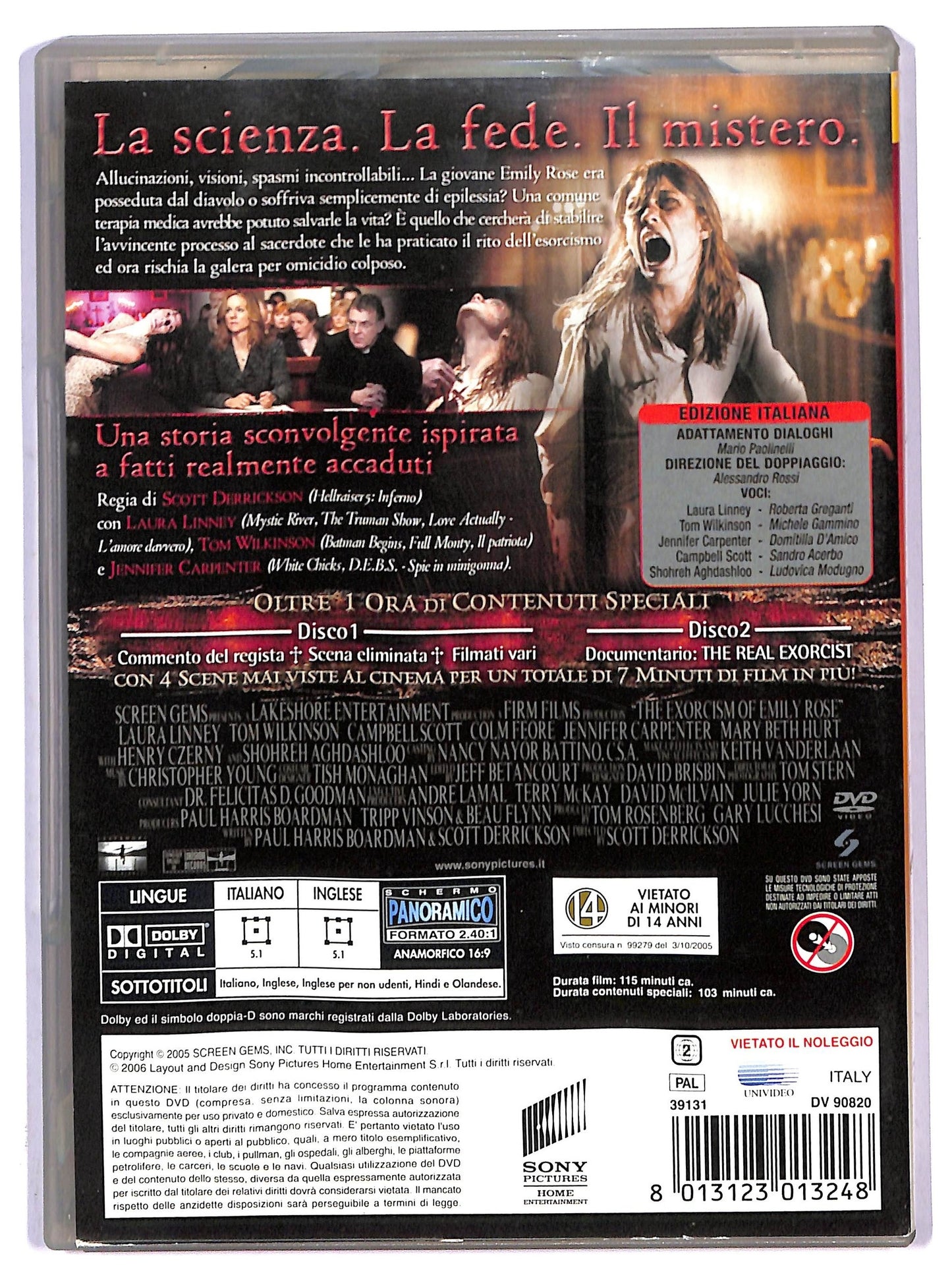 EBOND The Exsorcism Of Emily Rose Doppio DVD D795560